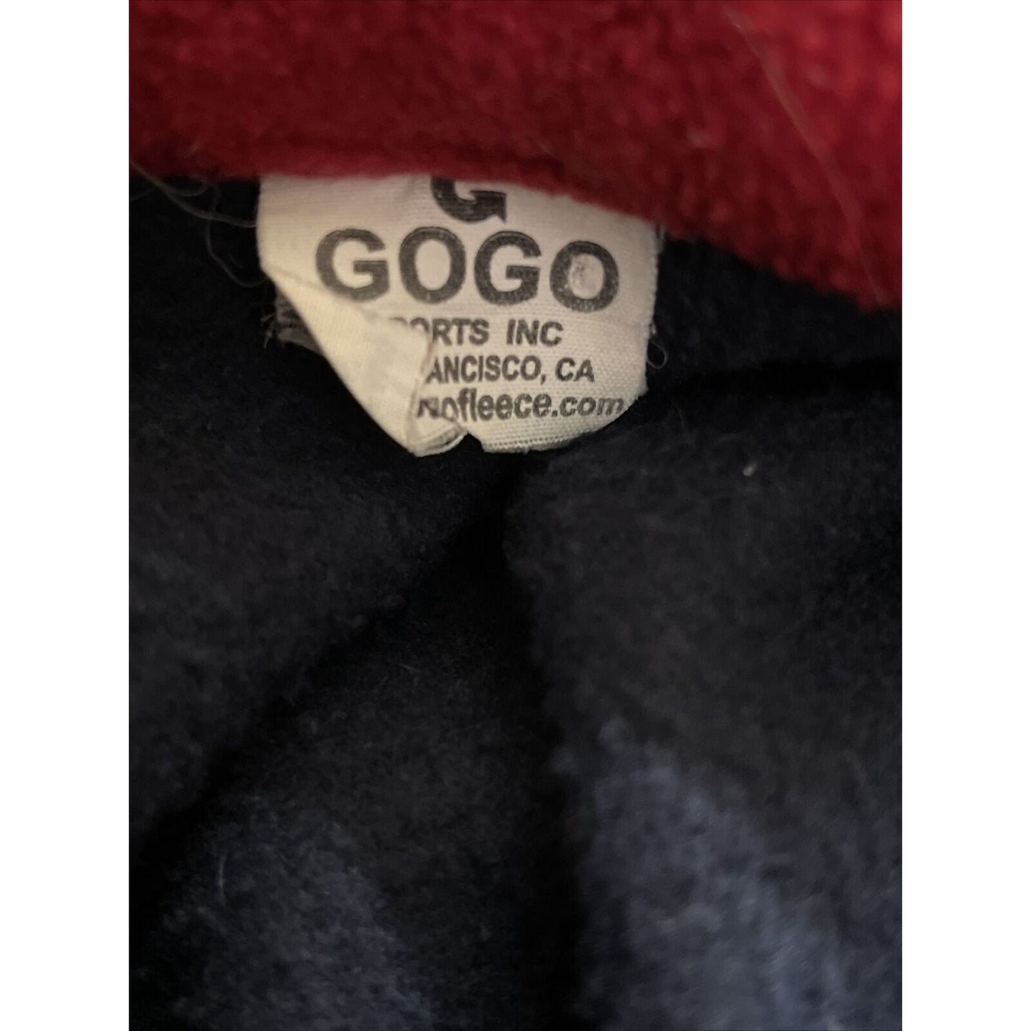 Men's full zip blue sweatshirt monterey bay california fits like a medium Gogo