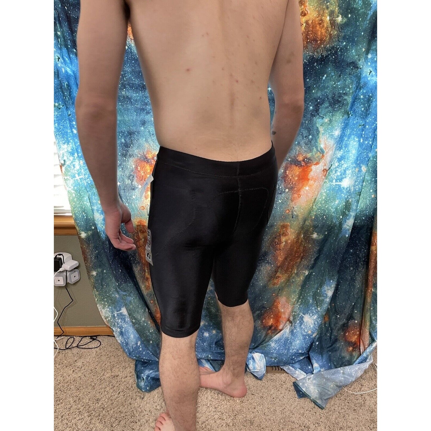 Men's Black Russell Athletics Medium Football Pants