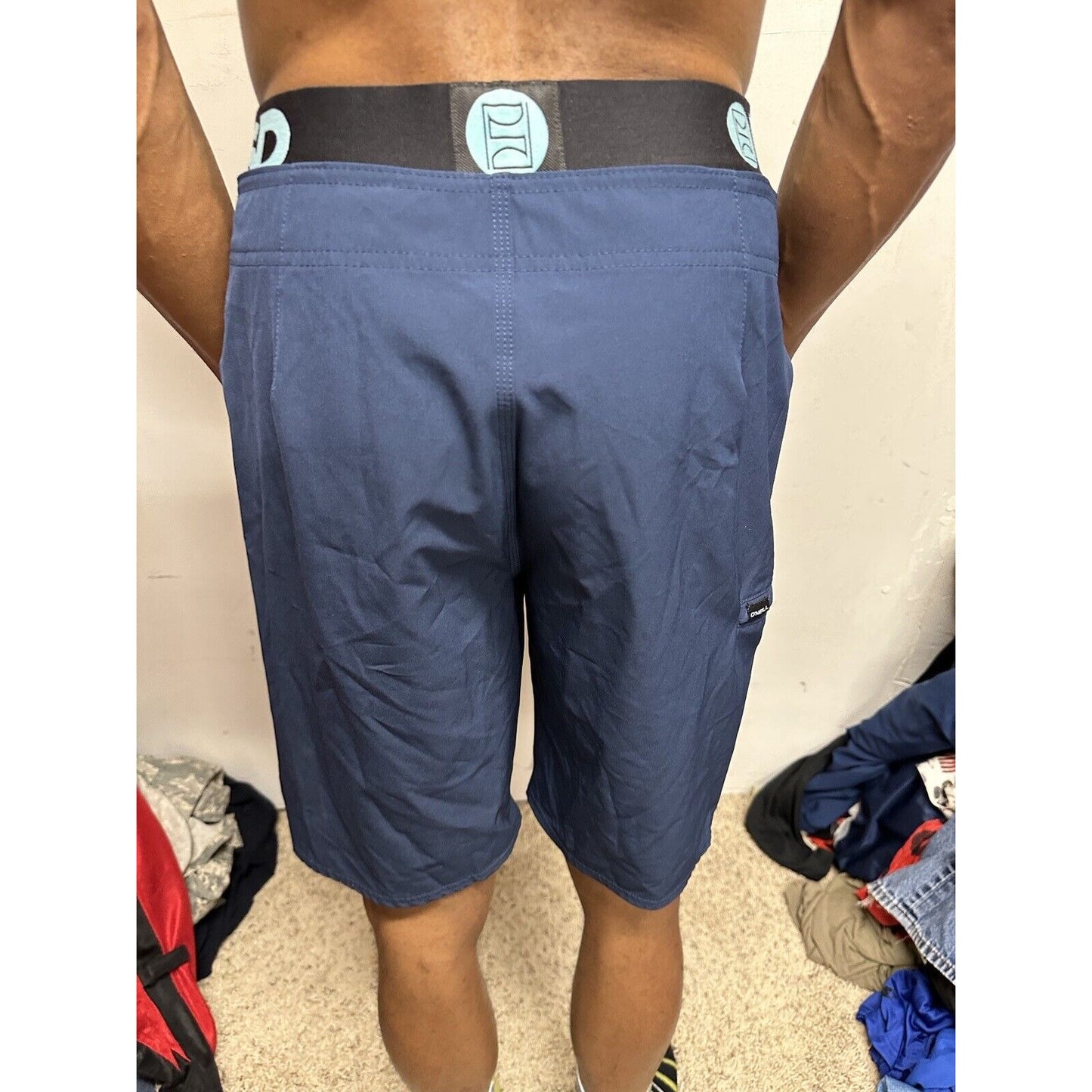 Men’s Blue O’Neil Sibenik Water Polo Camp Size 30 Shorts Trunks Bathing Suit
