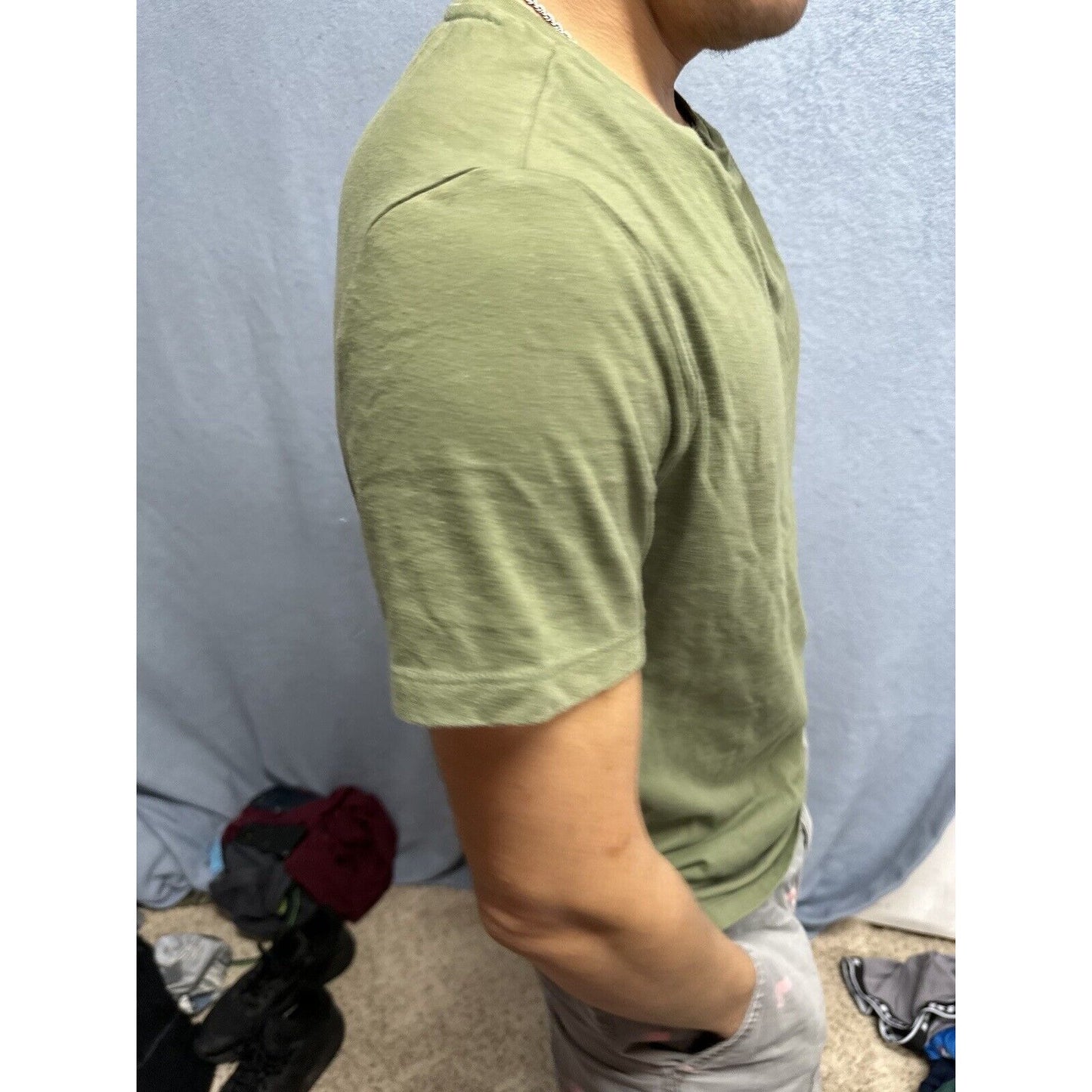 Men’s Olive Green Good Fellow Medium Lyndale Tee Tshirt