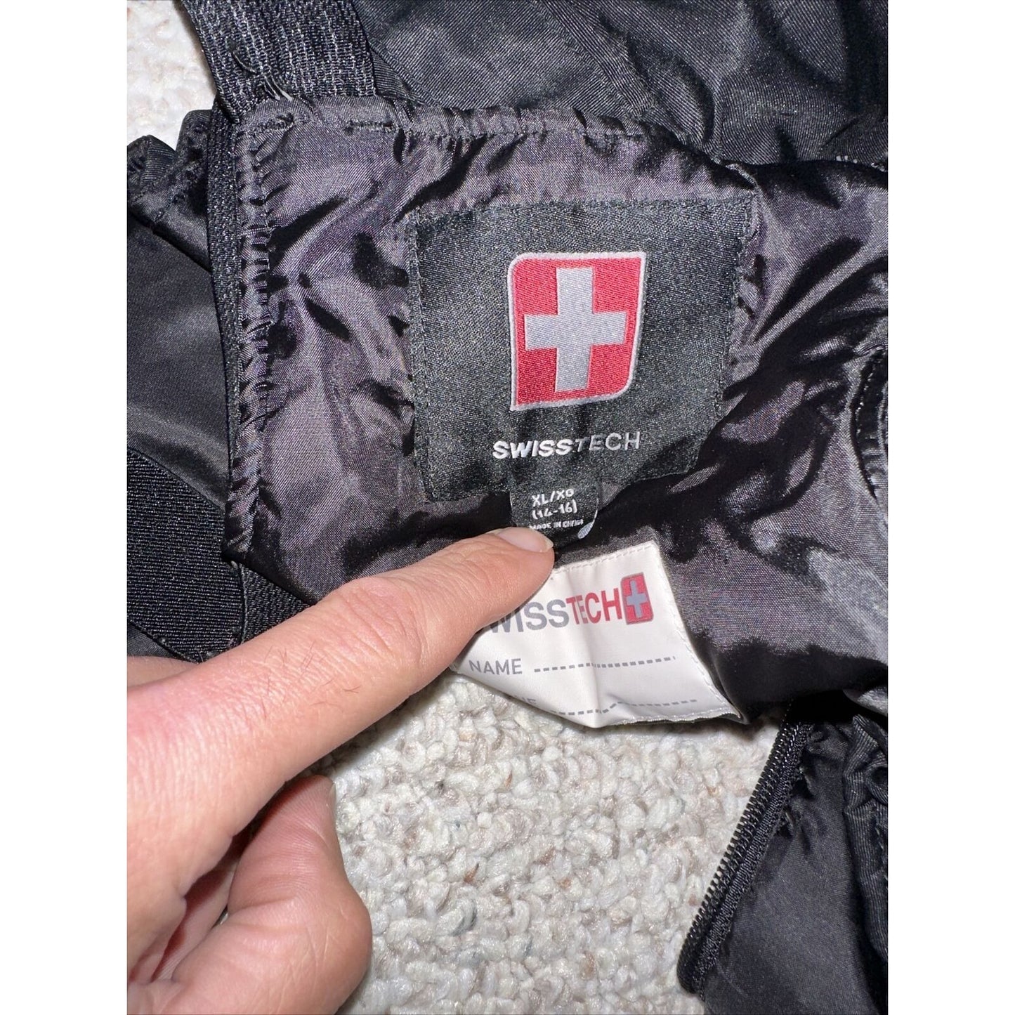 Boys Black Swiss Tech XL 14-16 Slow Pants