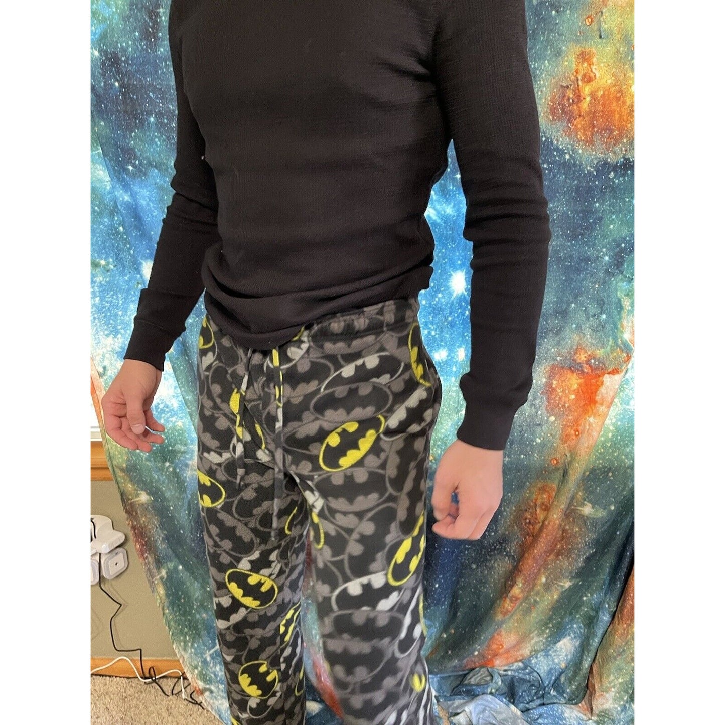 Men’s Batman Medium Sleepwear Lounge Pants flannels
