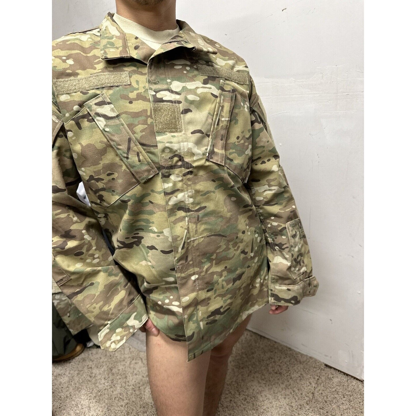 Men’s Army USAF USSF Multicam OCP Propper Large Regular Blouse Top Uniform