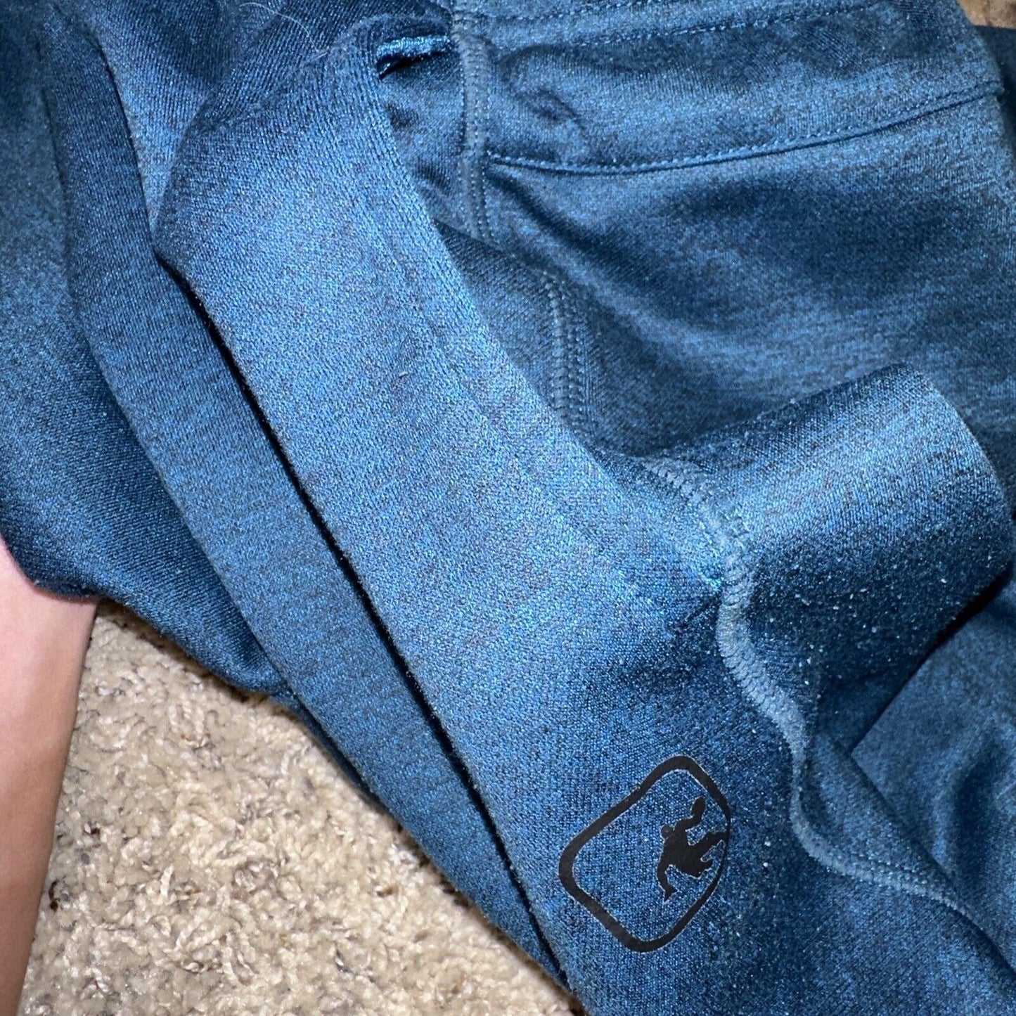 Men’s Blue/green AND1 Medium Sweatpants With Pockets
