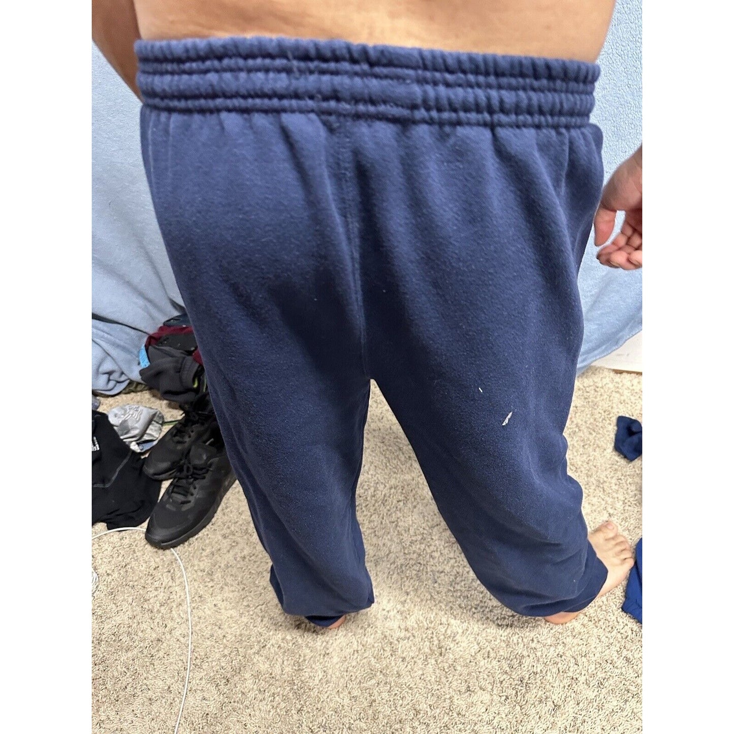 Men’s Navy Blue Medium Authentic US Navy Uniform Pt Sweat Pants