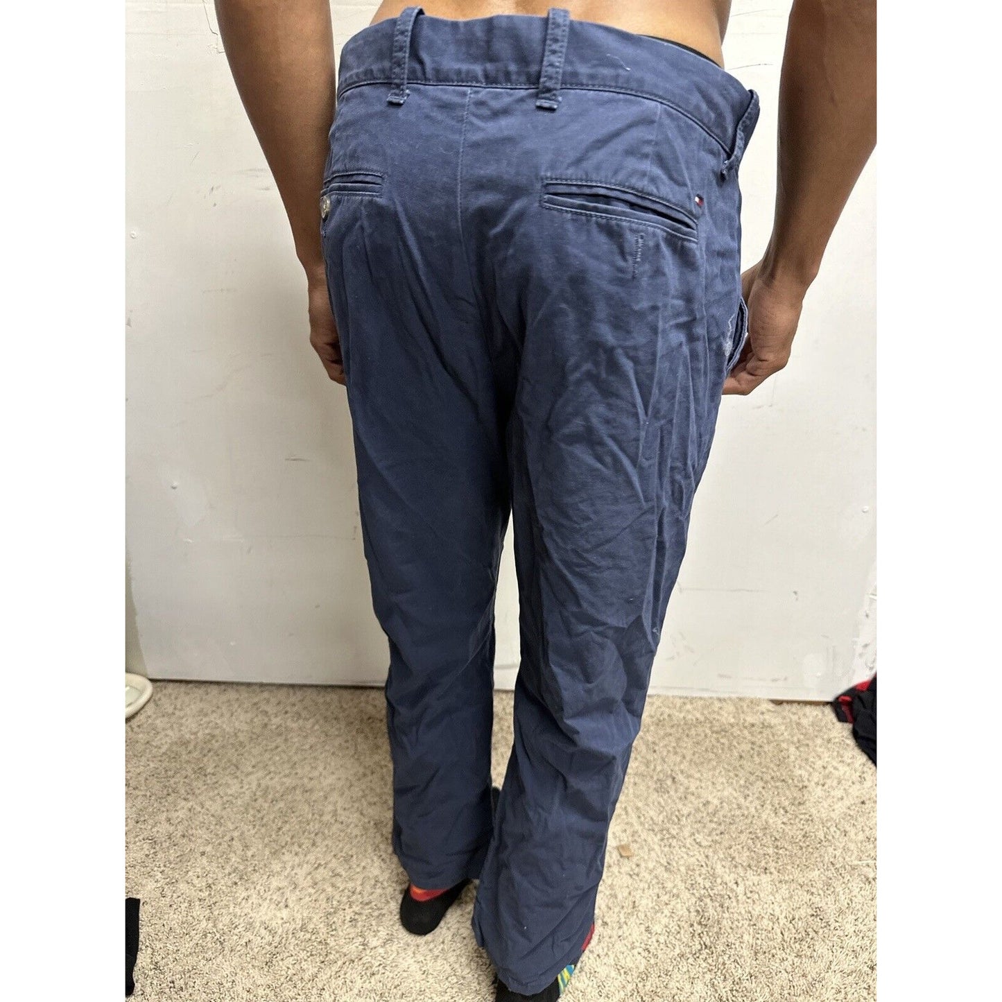 Men’s Blue Tommy Hilfiger 32 X 30 Dress Pants Slacks