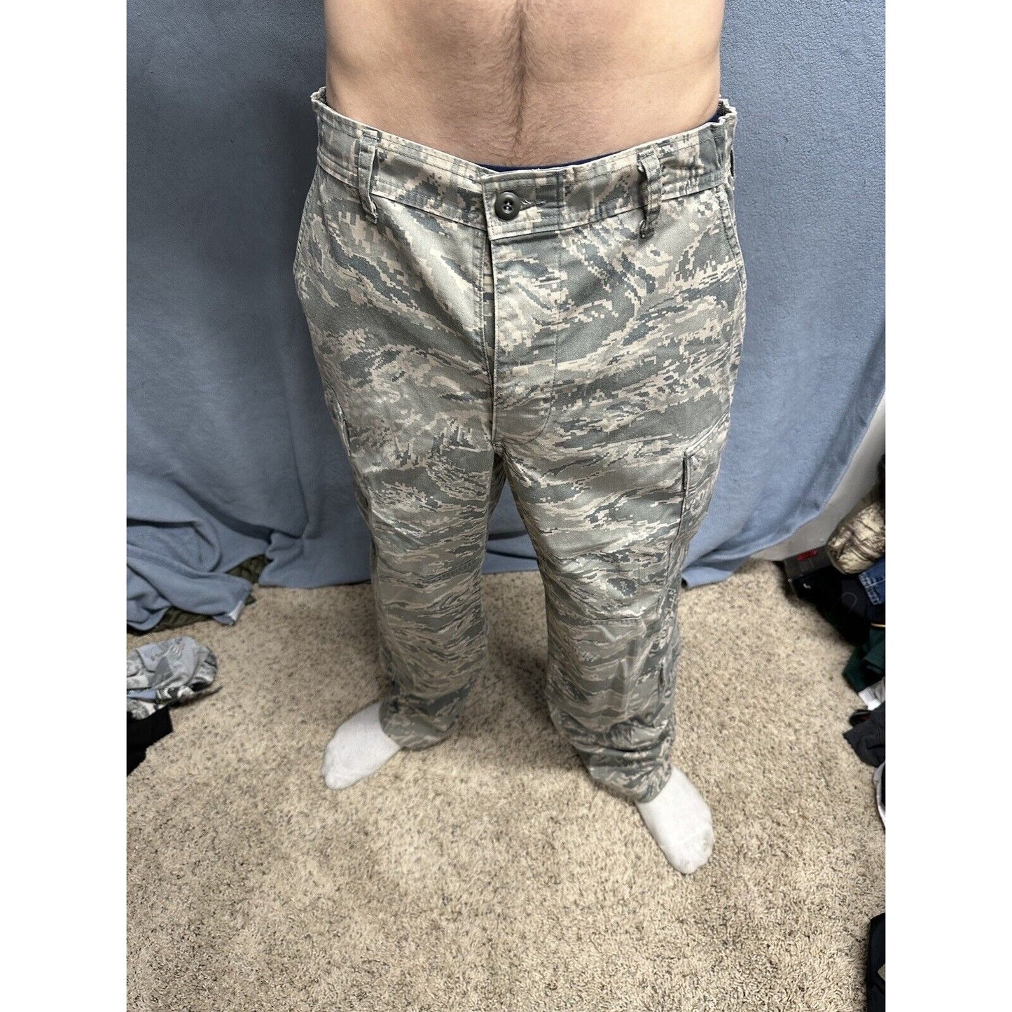 Men’s Airman Battle Uniform Abu USAF Air Force Pants Civil Air Patrol 34S