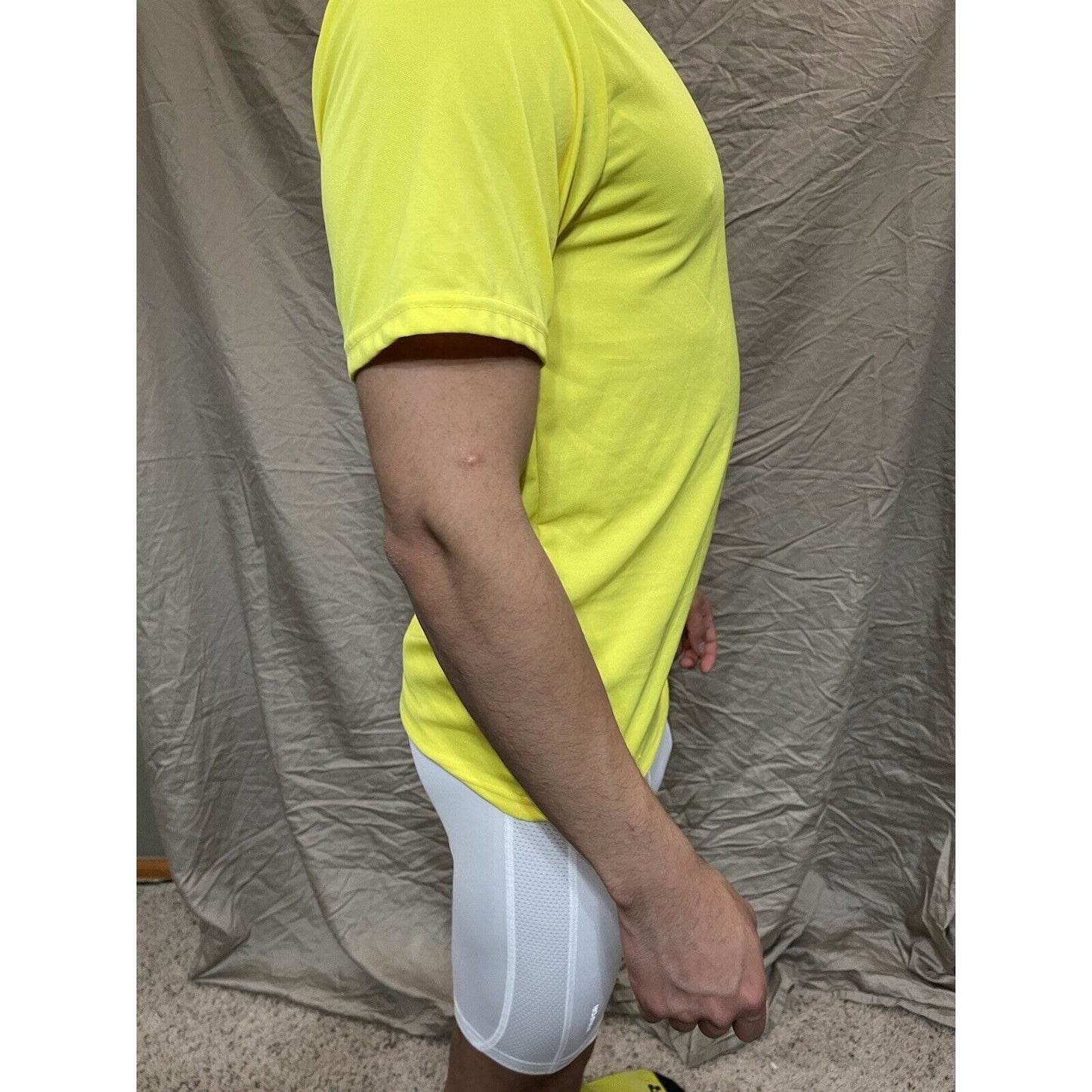 Men's Augusta Sportswear Moisture Management Athletic shirt Yellow Small