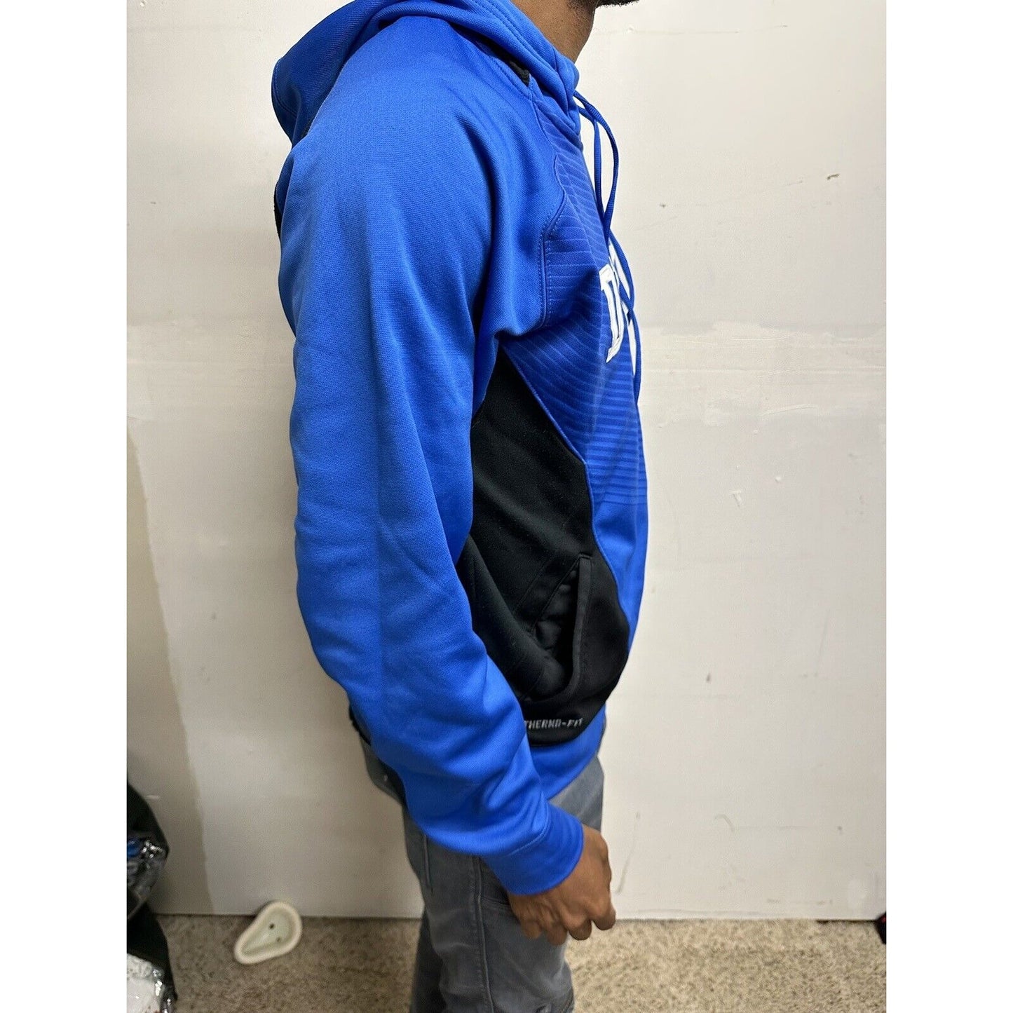Men’s Blue Medium Nike Therma-fit Hoodie Duke