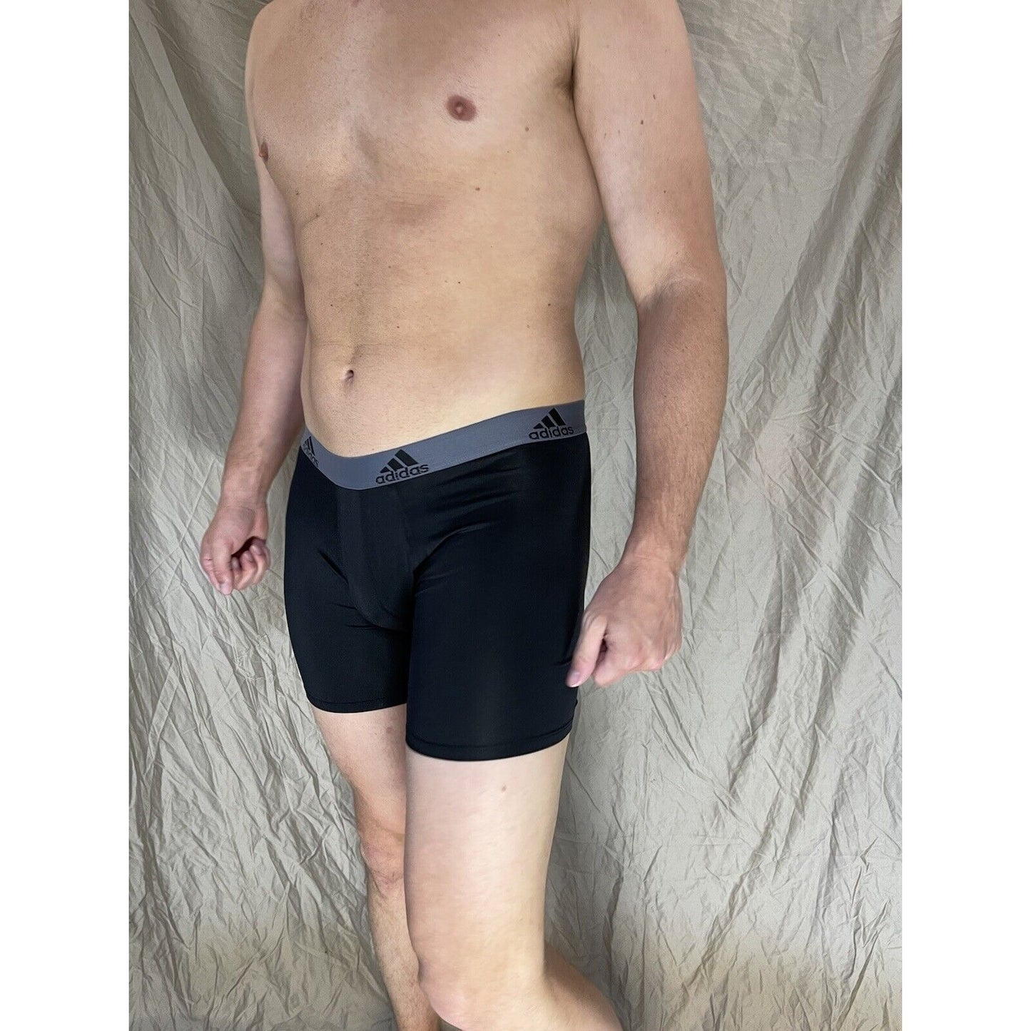 men's adidas black aeroready compression shorts medium
