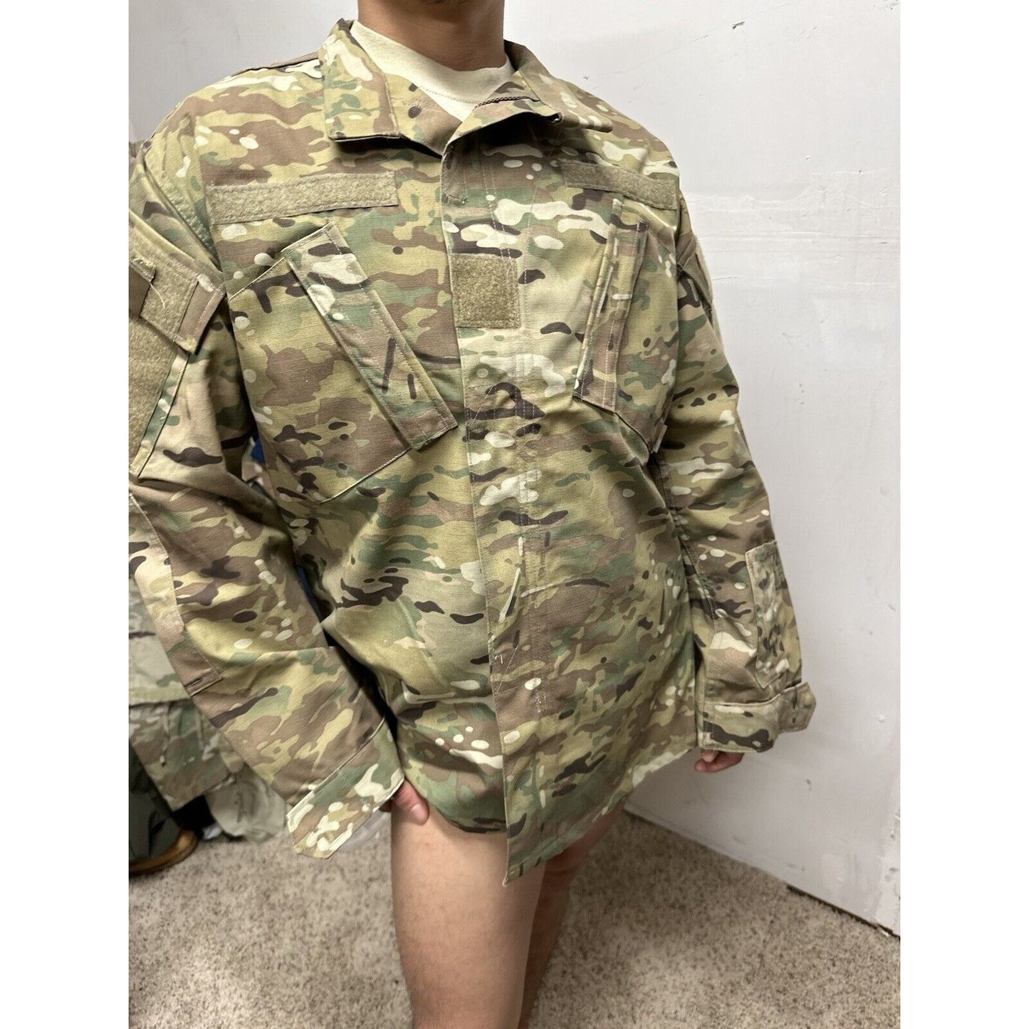 Men’s Army USAF USSF Multicam OCP Propper Large Regular Blouse Top Uniform