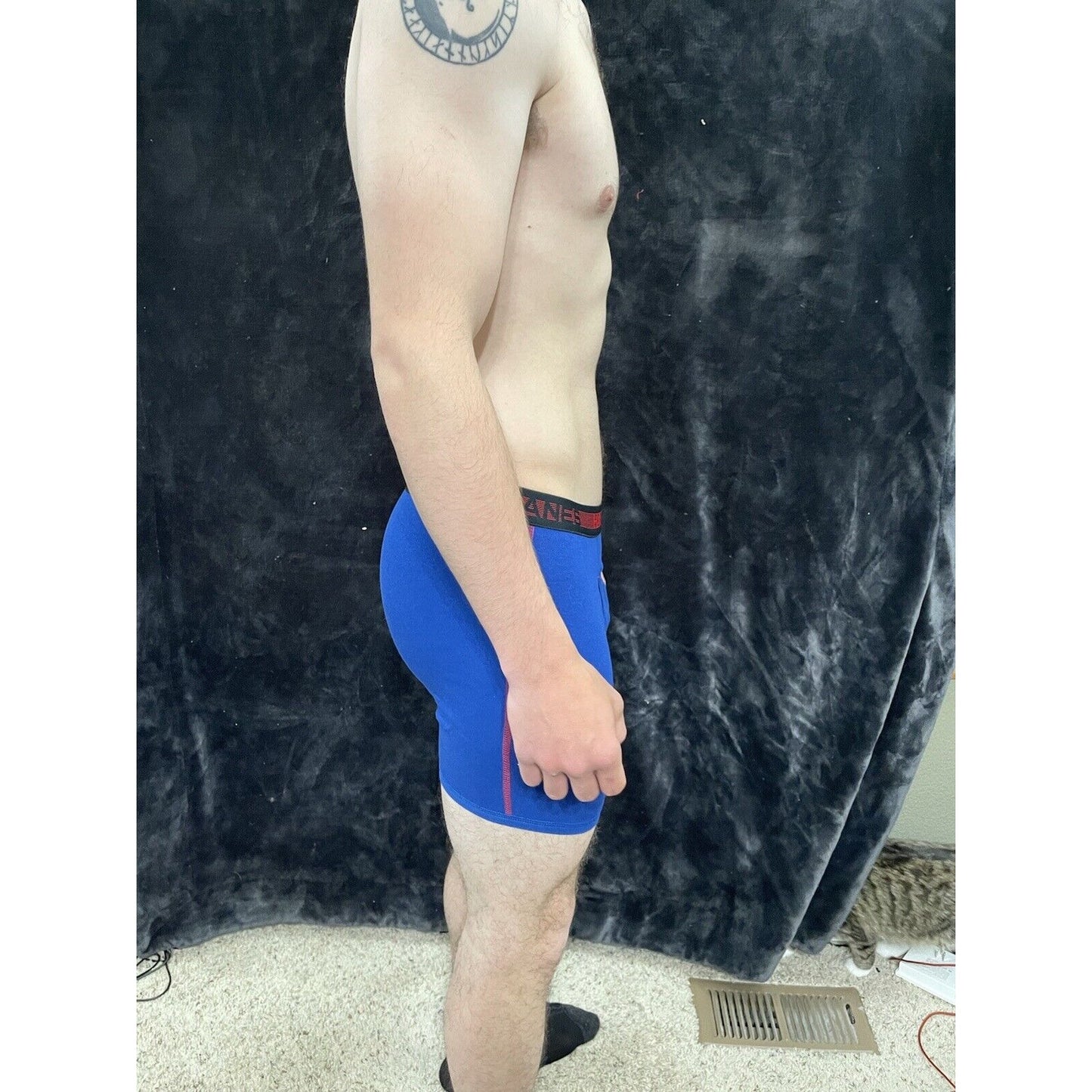 Men’s Royal Blue Hanes Small Boxer Briefs