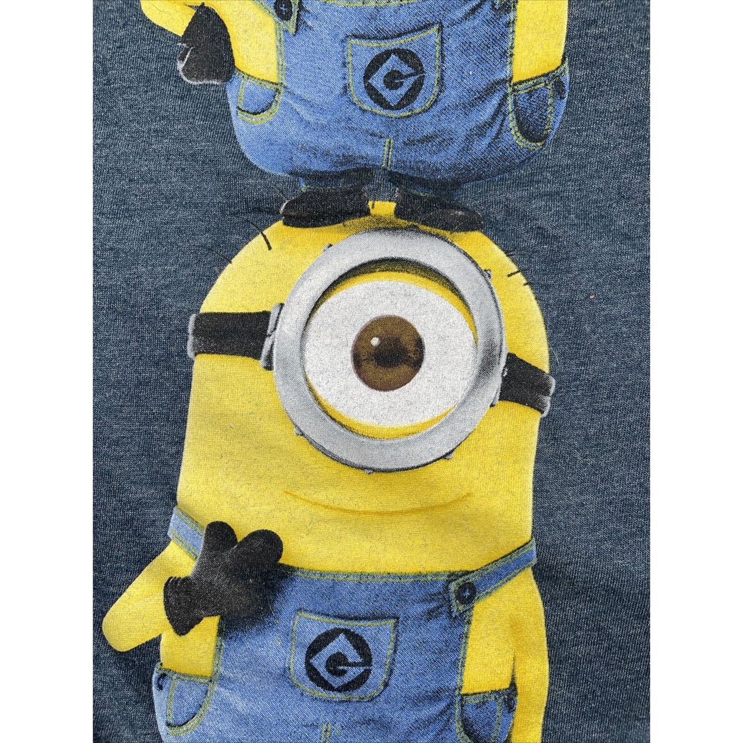 Men’s 2XL Despicable Me Minions Banana blue t shirt