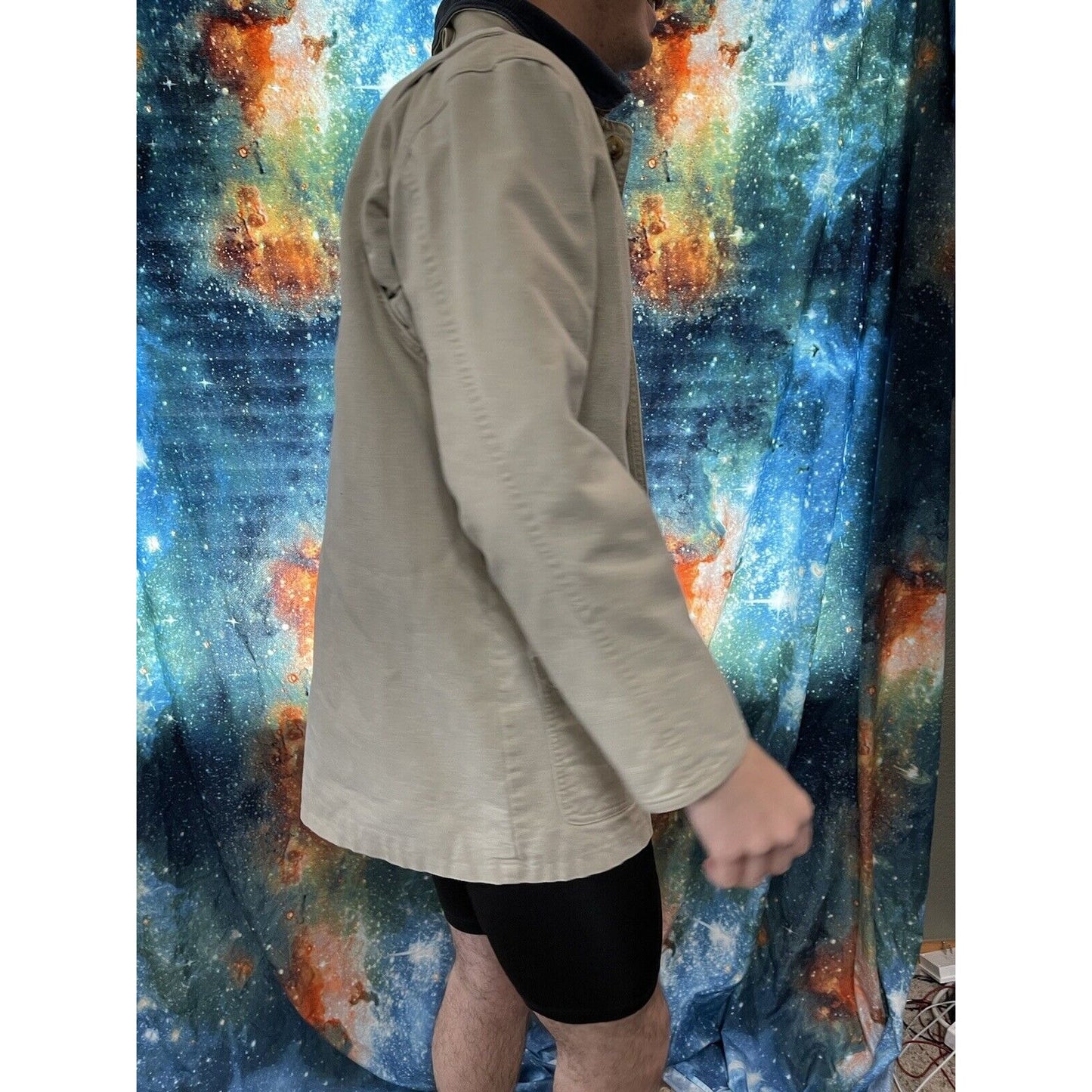 Land's End Direct Merchant Tan Button up jacket