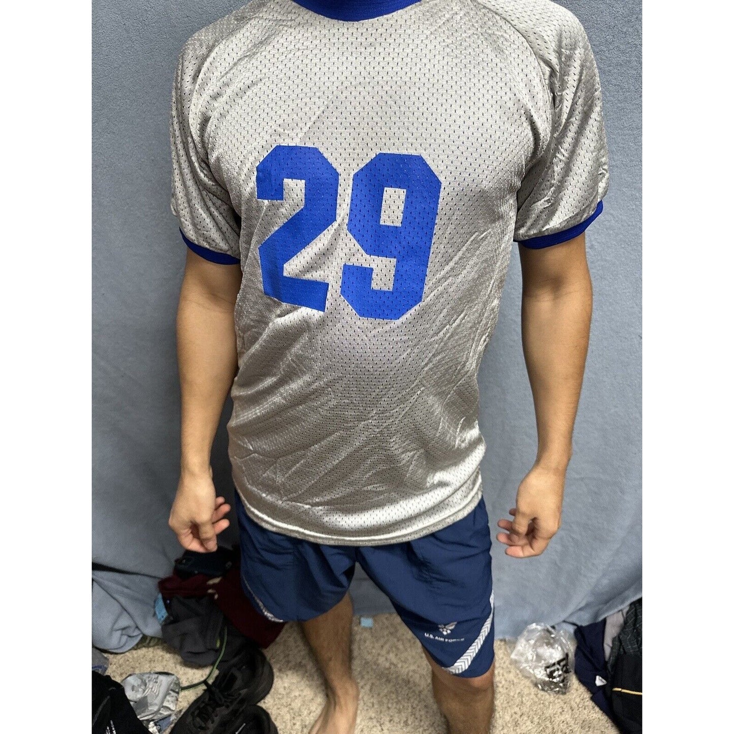 Men’s USAFa Air Force Academy Cadet Team Jersey Double Sided Size Medium