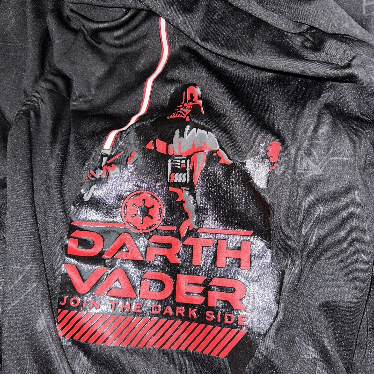 Men’s Black Star Wars Medium Darth Vader Join The Dark Side Pajama Pants Lounge