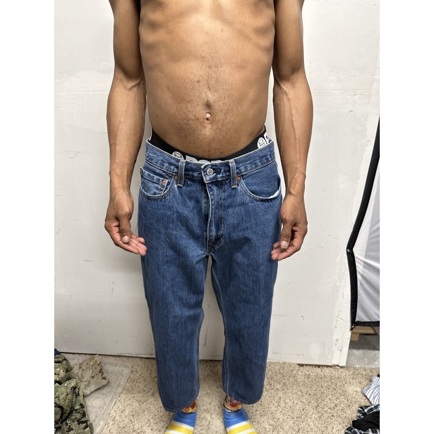 Men’s Levi’s 550 34 X 30 Blue Jeans