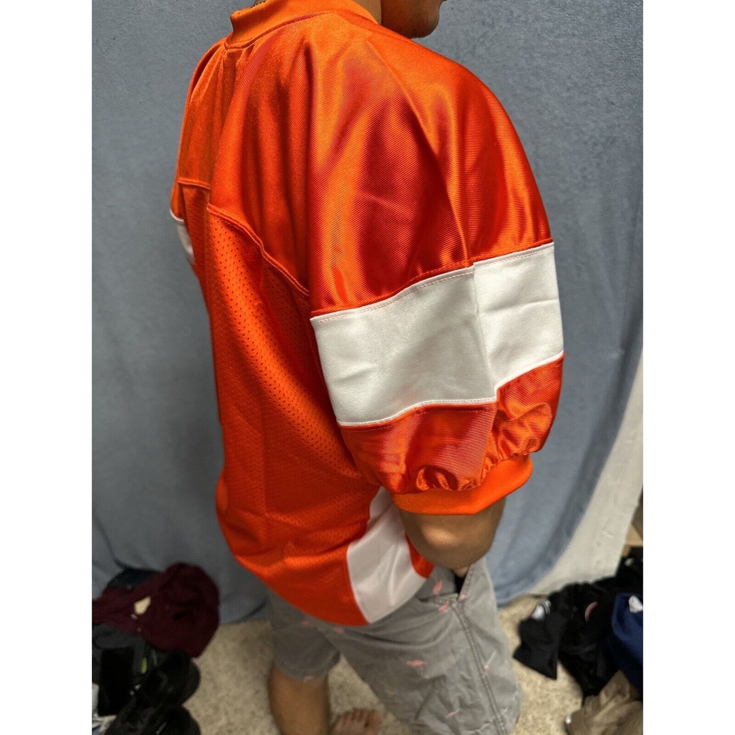 Men’s Orange Champro Sports Medium Football Jersey