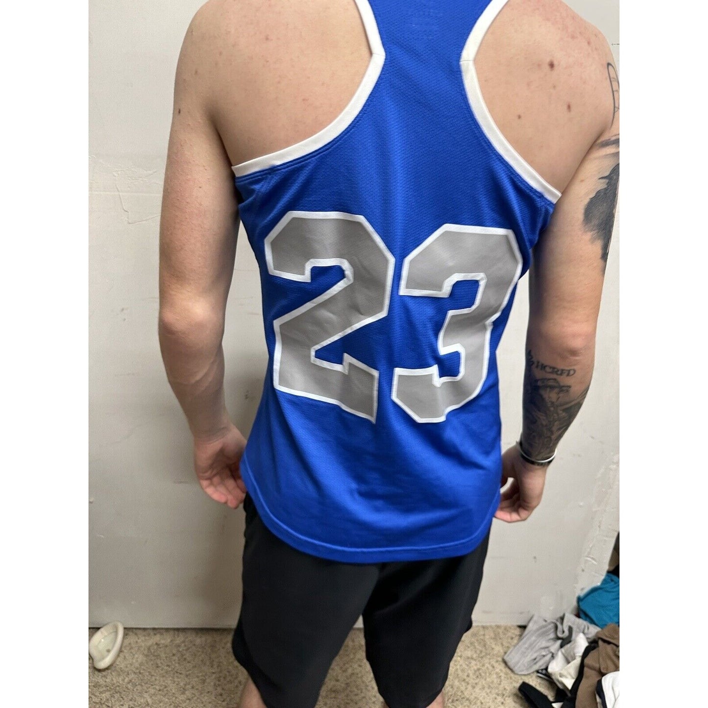 Men’s Large Nike Dri-fit USAFA Air Force Academy Jersey Tank Top Athletic