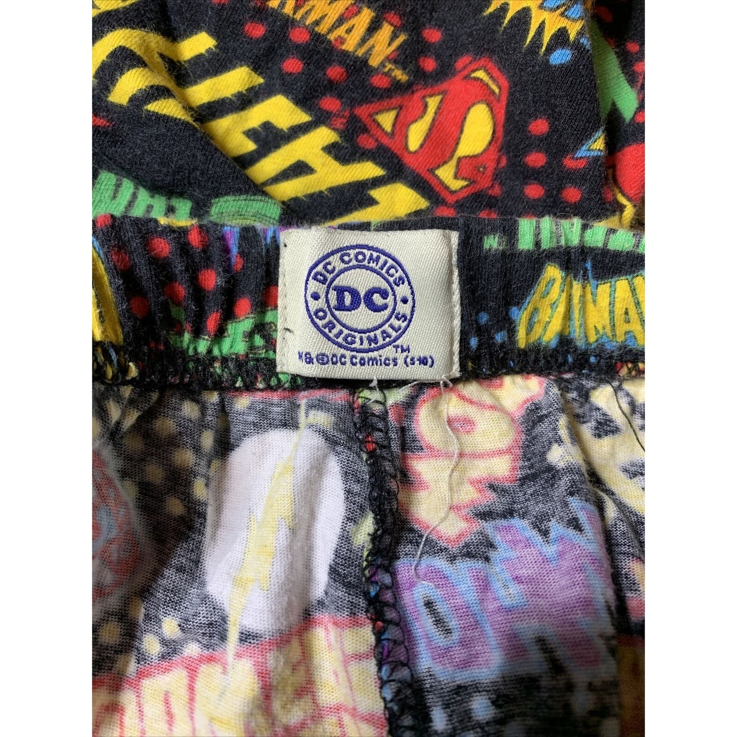 Dc Comics Print ~Medium Pajama Pants Flannel, Superman, Batman, Flash & More