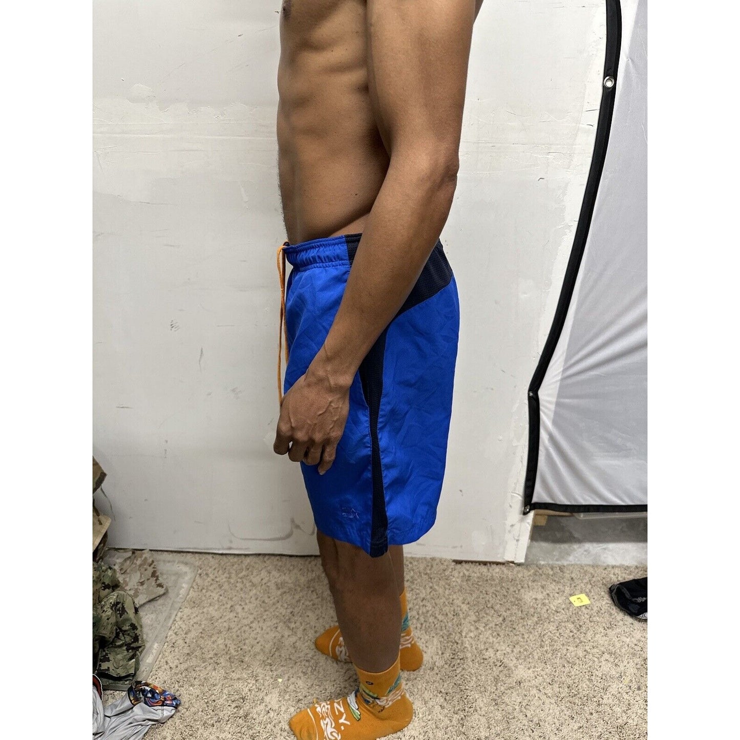 Men’s Blue Starter Small Shorts Athletic