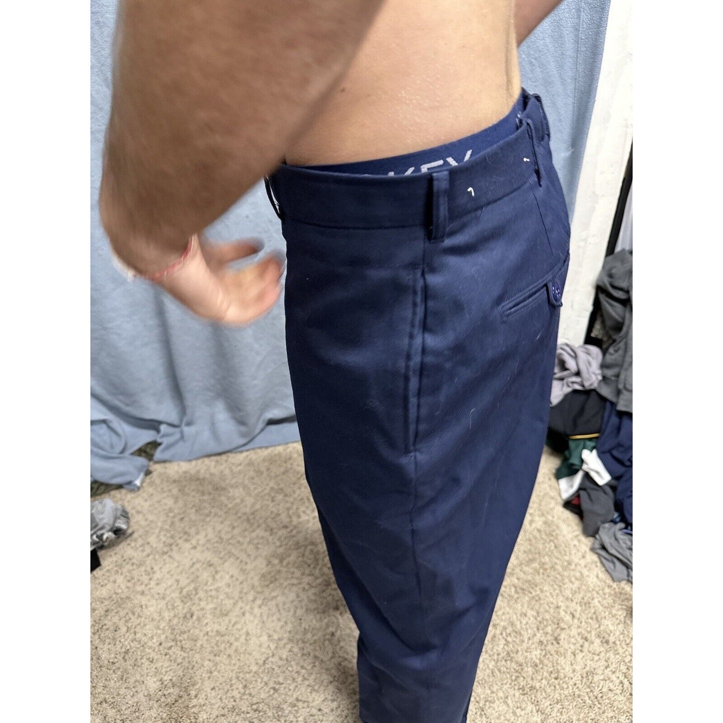 Men’s USAF USSF Trousers Uniform Blues Pants 38L