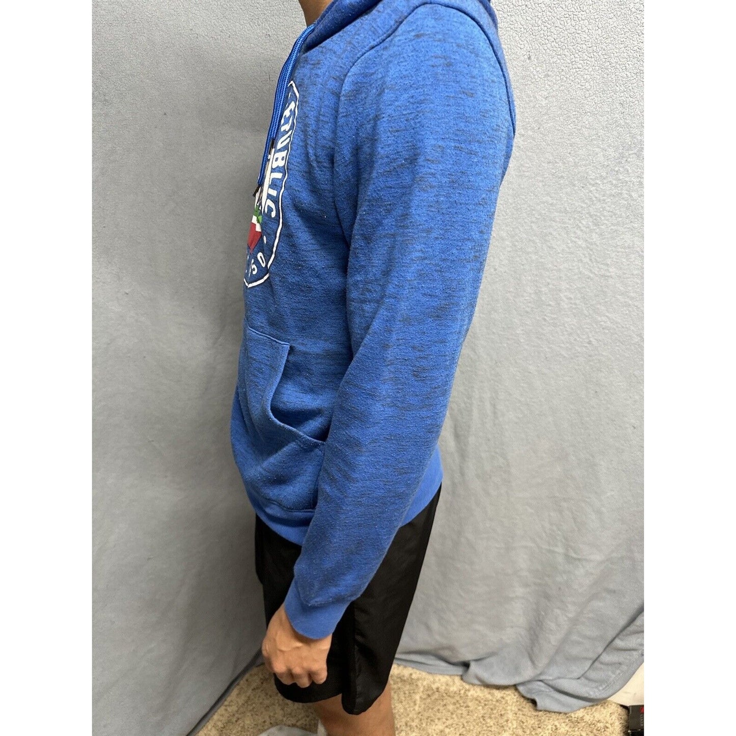 Men’s Medium Fifth Sun California Republic Blue Pullover Hoodie