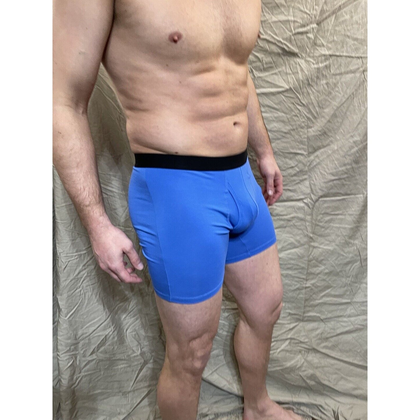 men's blue inersy weekly medium compression shorts