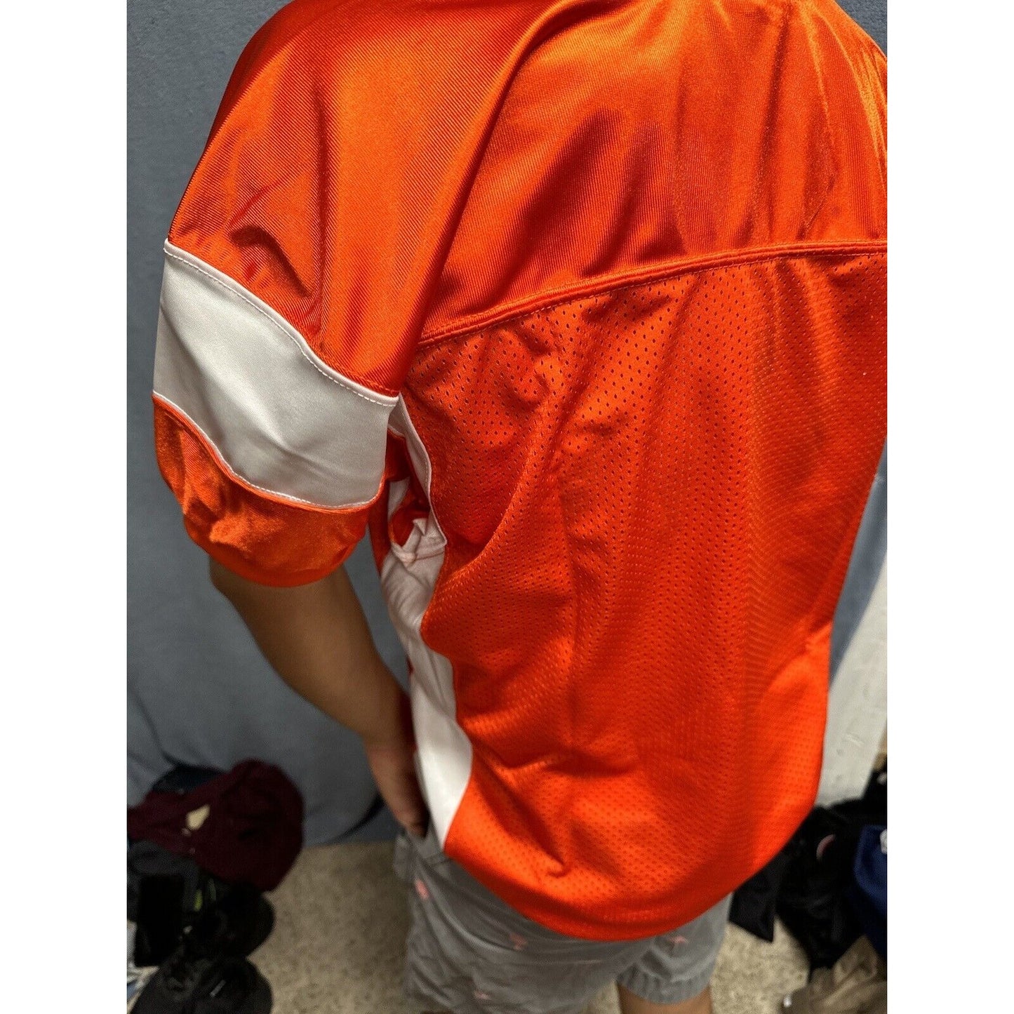 Men’s Orange Champro Sports Medium Football Jersey