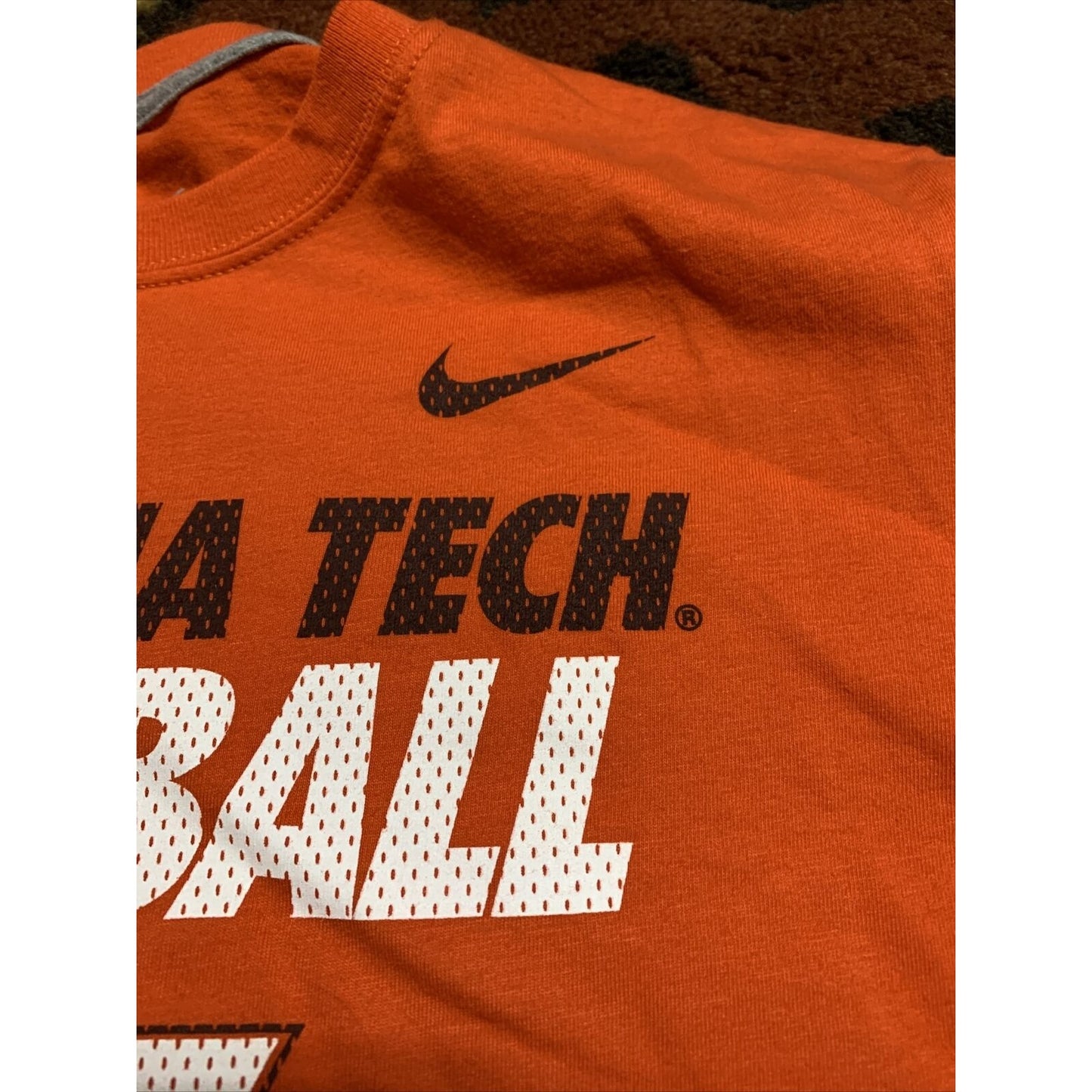 Virginia Tech Football Youth XL T-Shirt Orange