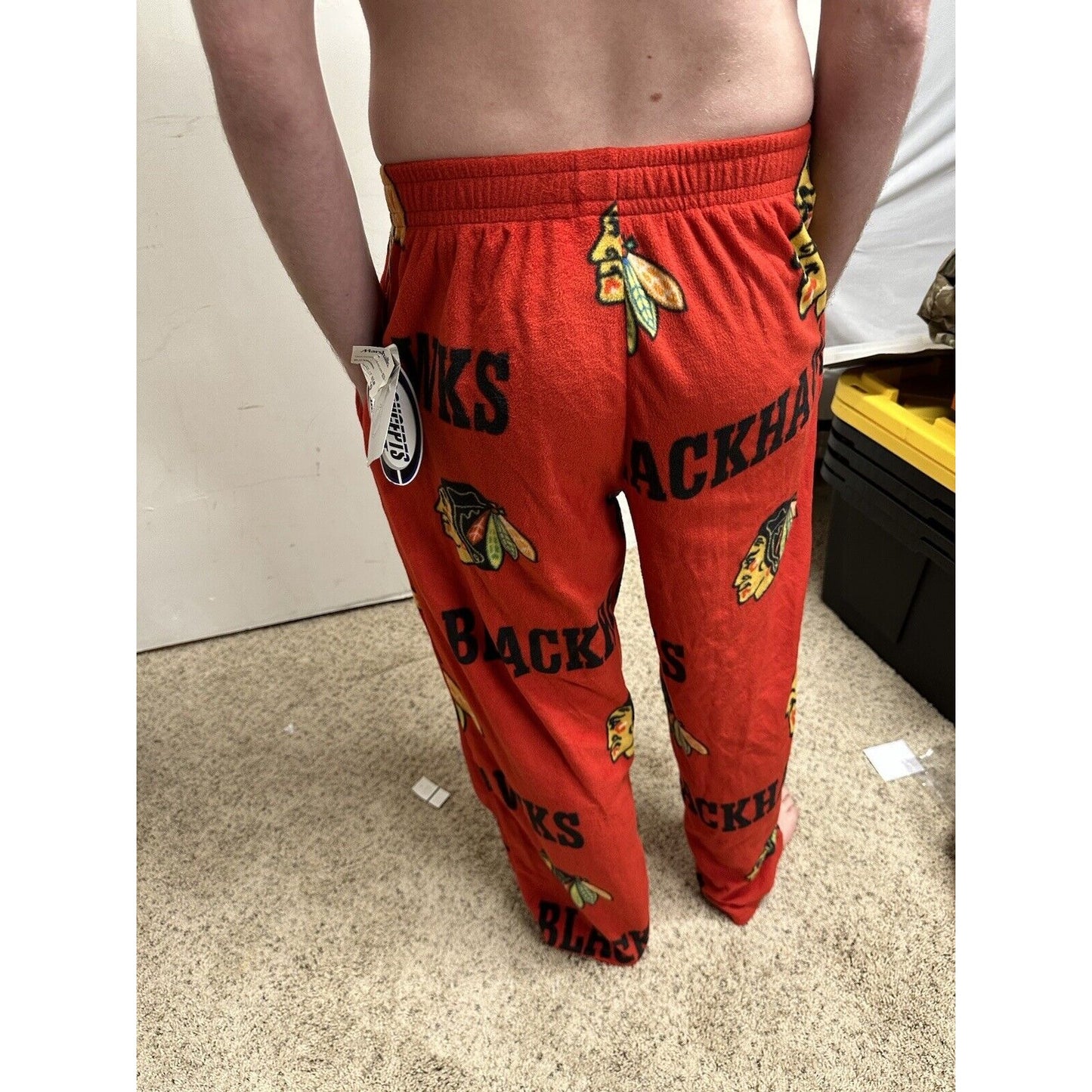 men’s concept sport sleepwear nhl medium blackhawks