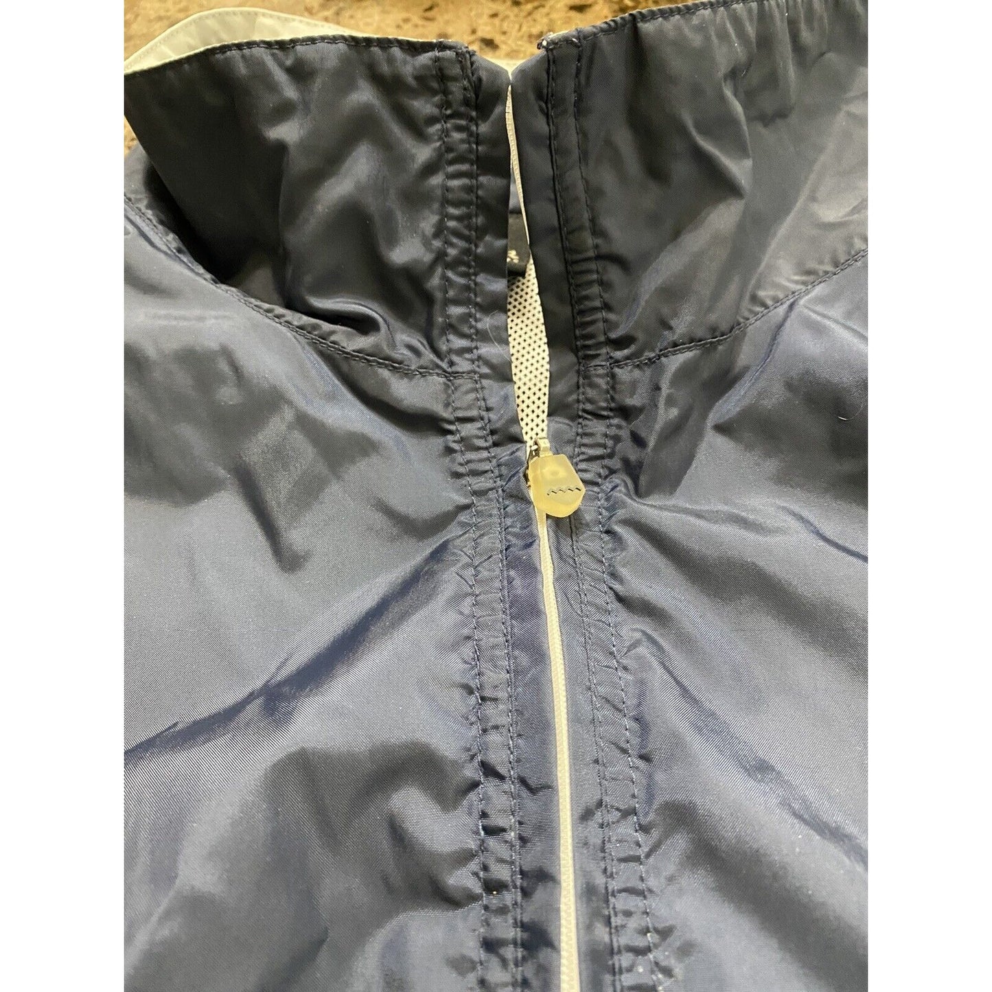 US Air Force Gear For Sports Men’s XL Navy Blue Hooded Windbreaker Jacket
