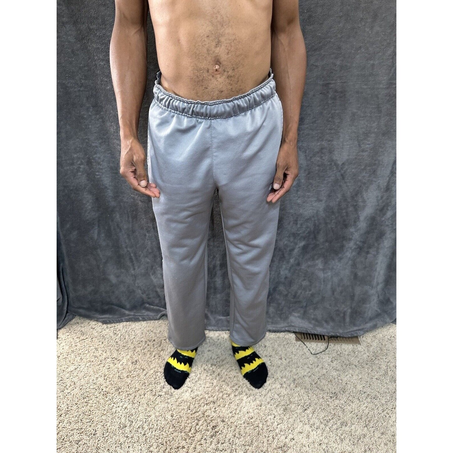 Men’s Gray Everlast Medium Sweatpants With Pockets