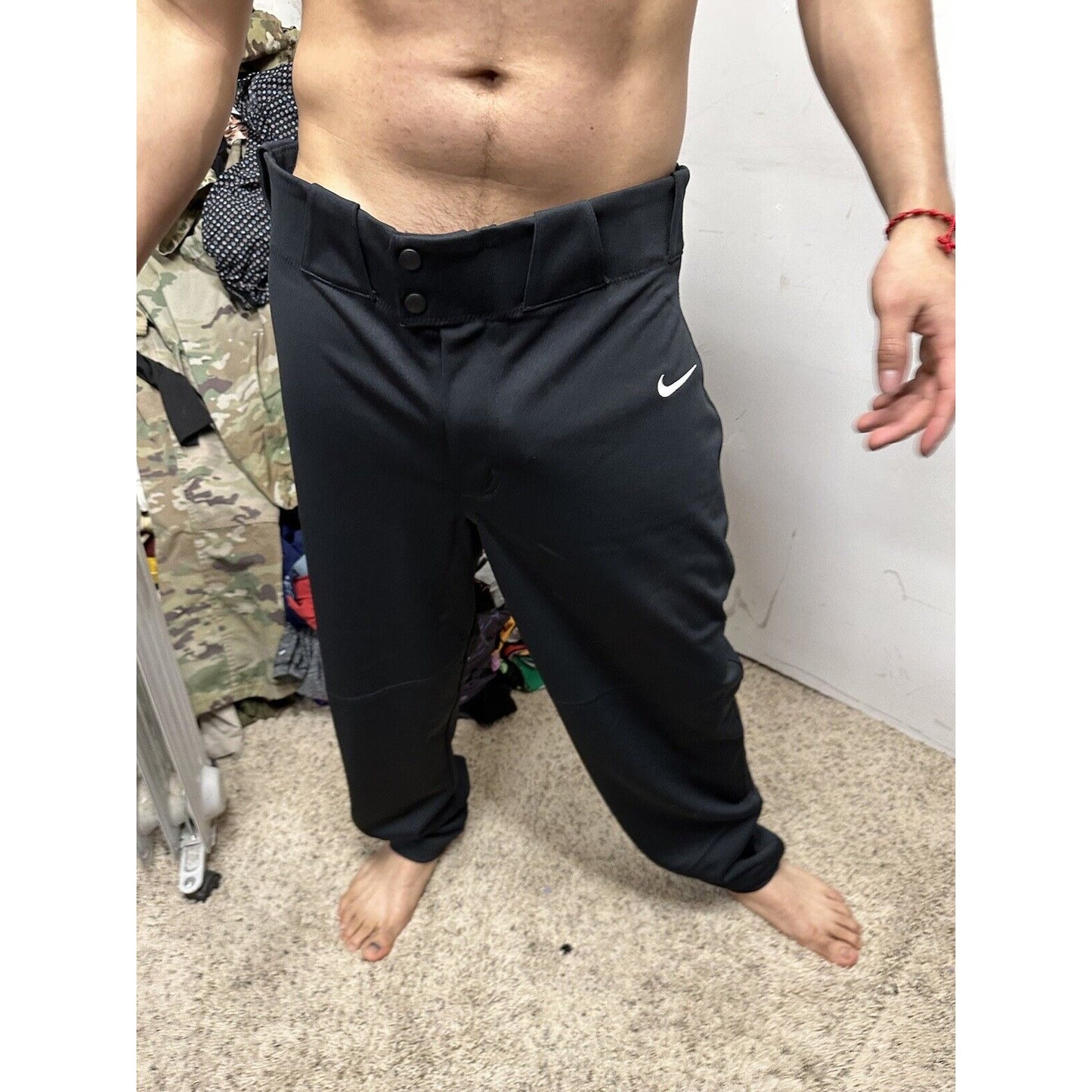 Men’s Black Team Nike Large Baseball Pants Engineered