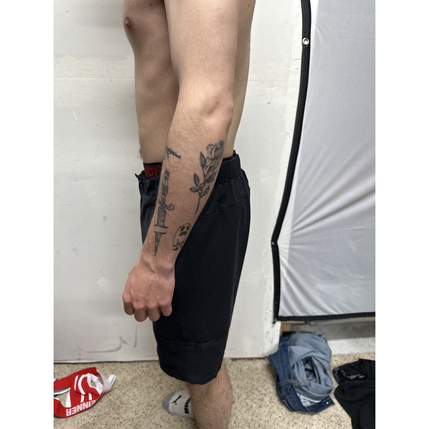 Men’s Black Five Four Size 36 Shorts