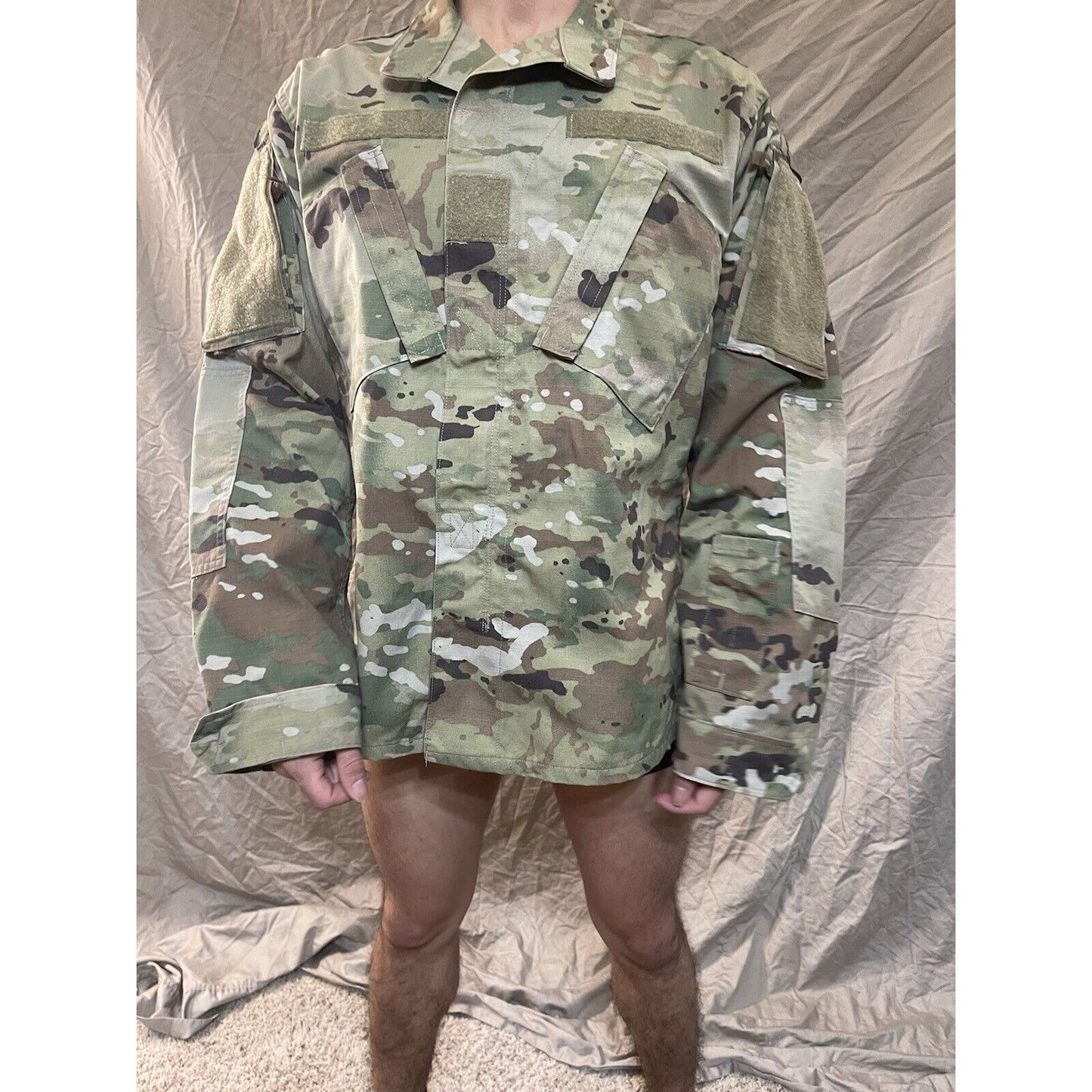 men’s ocp top blouse medium regular army combat air force space force New
