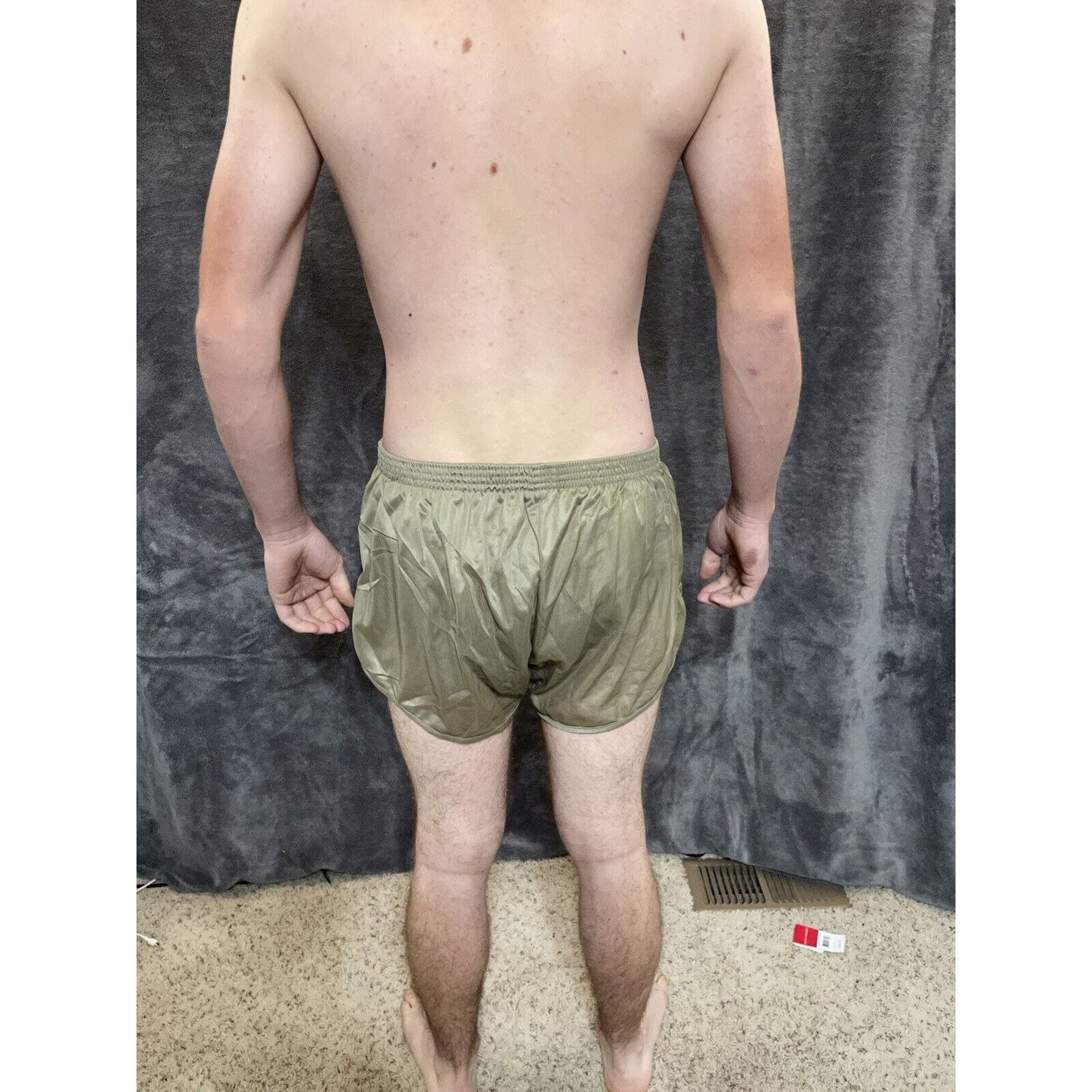 men's soffe ranger panties tan athletic Silkies shorts Large