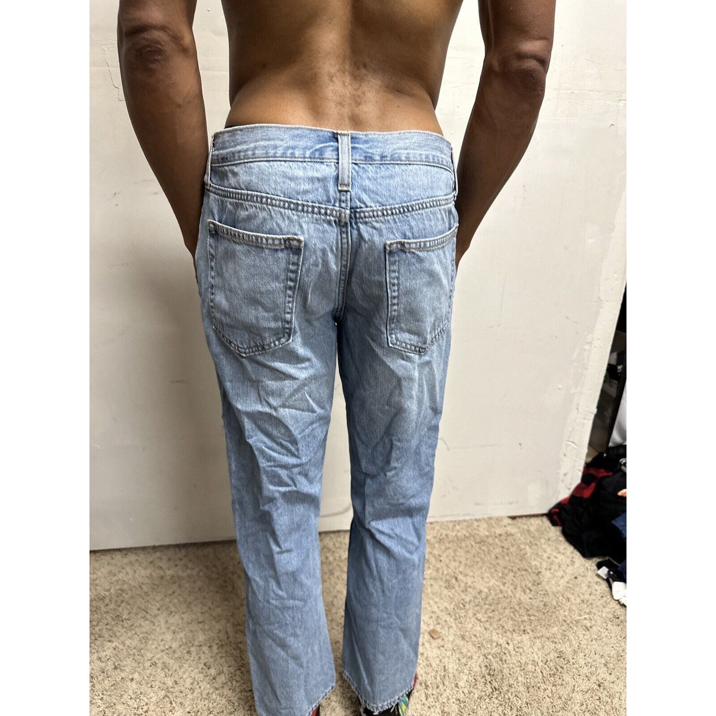 Men’s Blue Old Navy Straight 32 X 30 Jeans