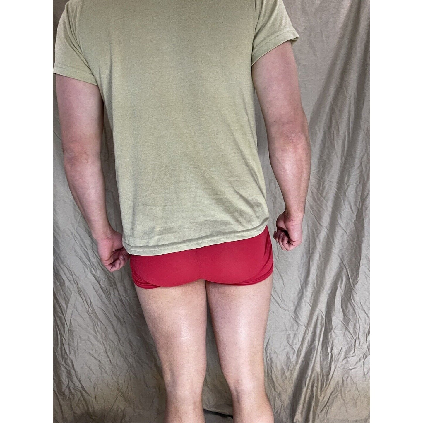 men's medium desert sand heart and core t-shirt usafa cadet military