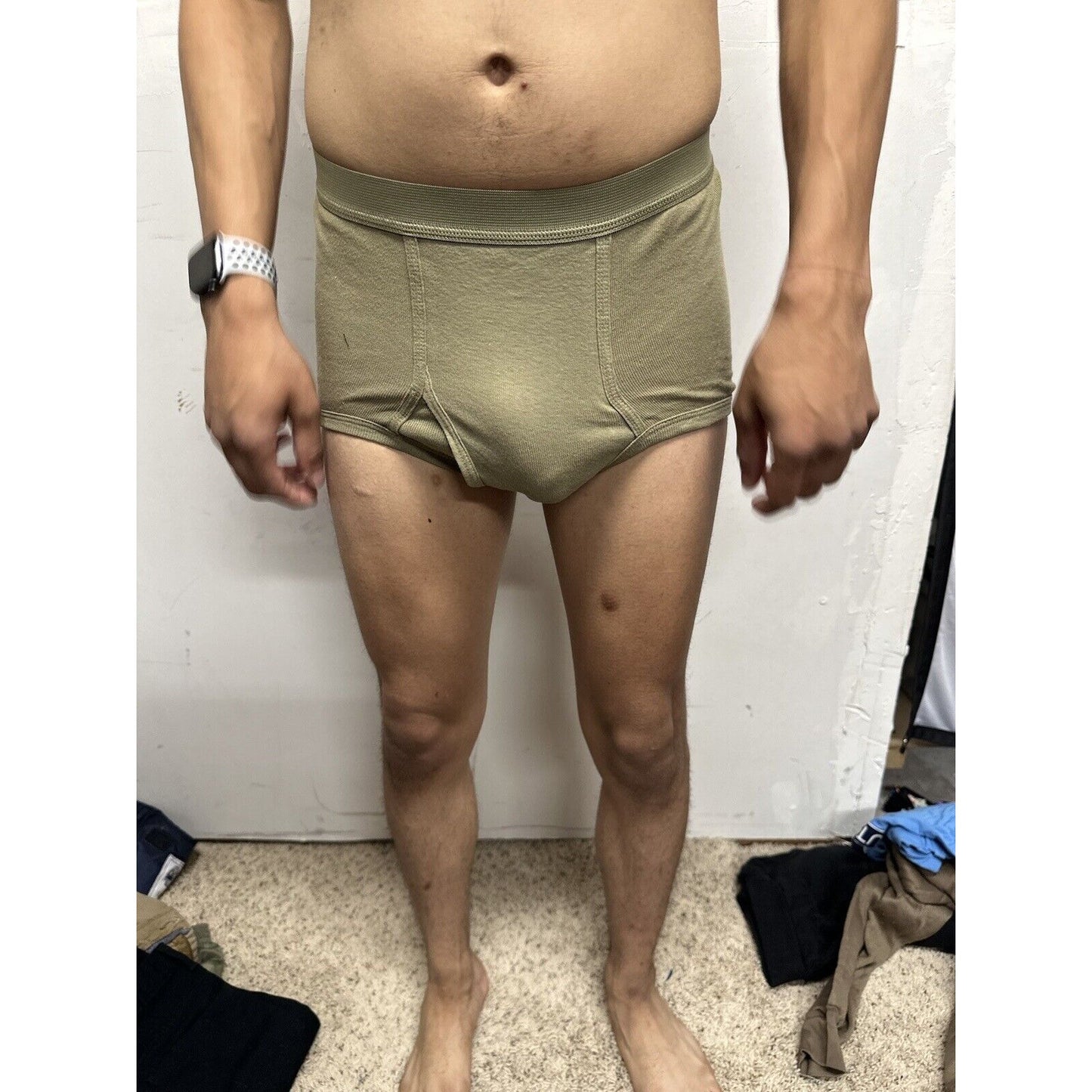 Men’s Military Issued Army Tan Briefs Multiple Sizes And Brands