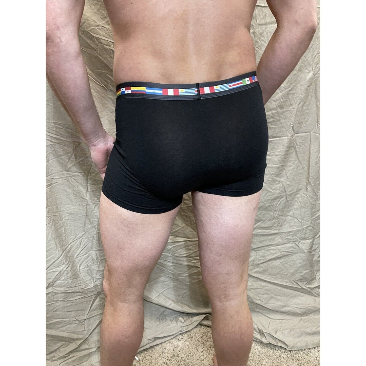 men's papi black international band boxer briefs medium New And Never Worn