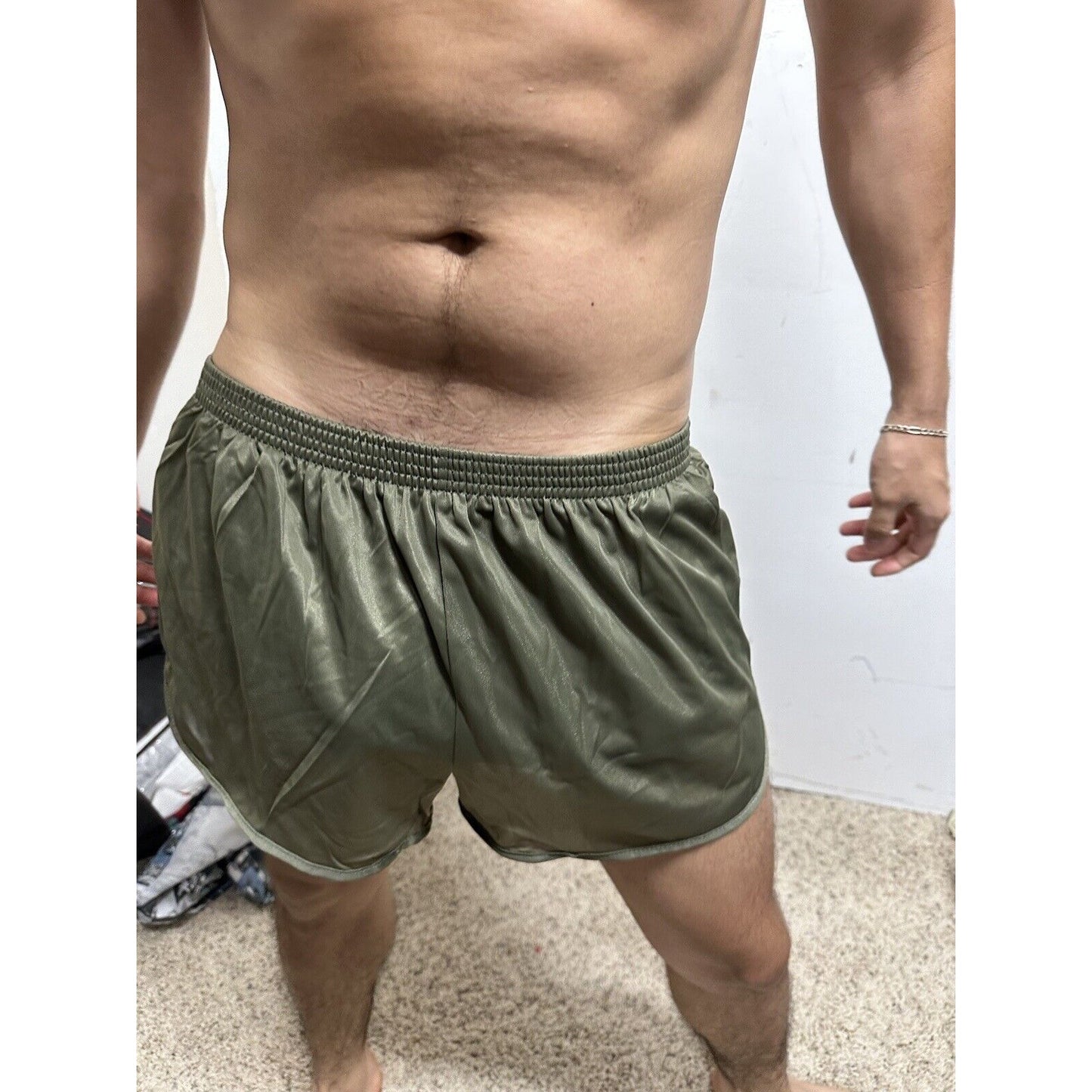 Men’s Olive Green Soffe Ranger Panties Silkies Medium