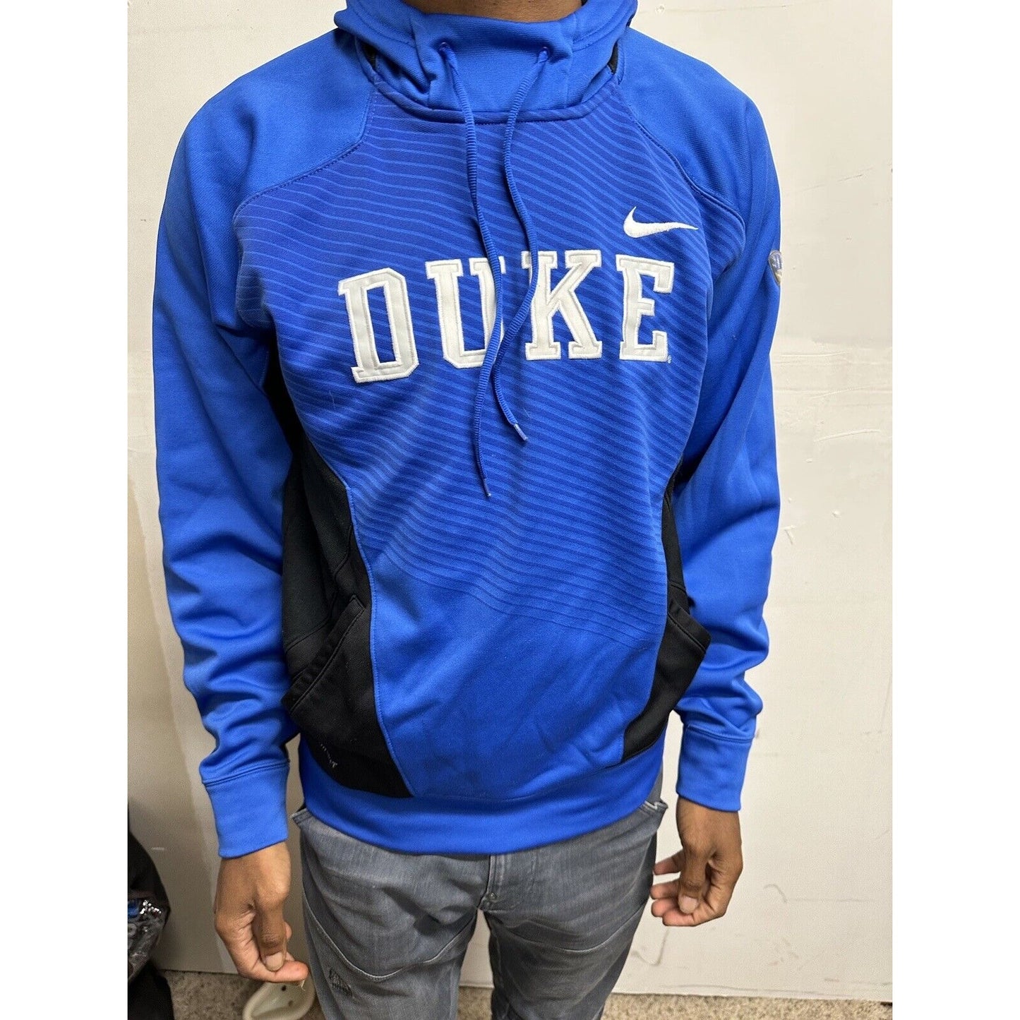 Men’s Blue Medium Nike Therma-fit Hoodie Duke