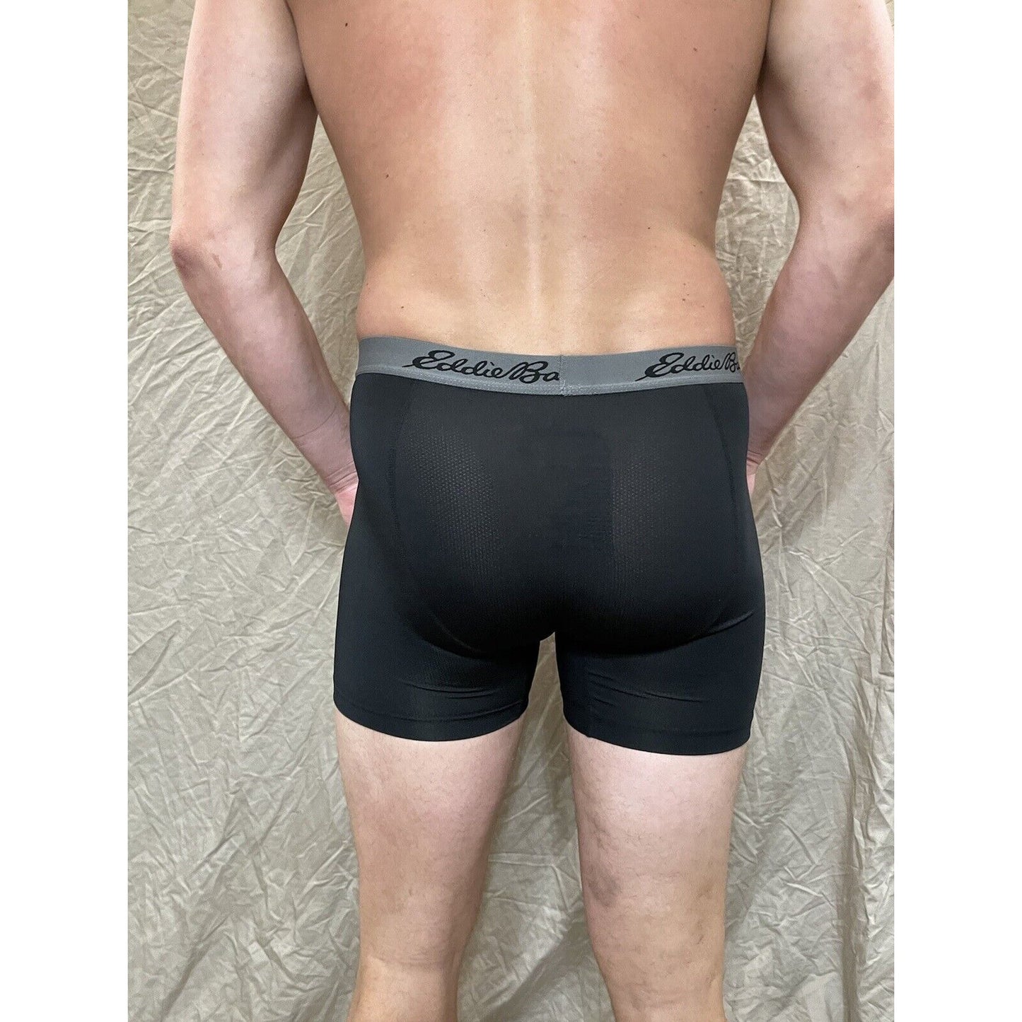 men's eddie bauer Large Black boxer brief