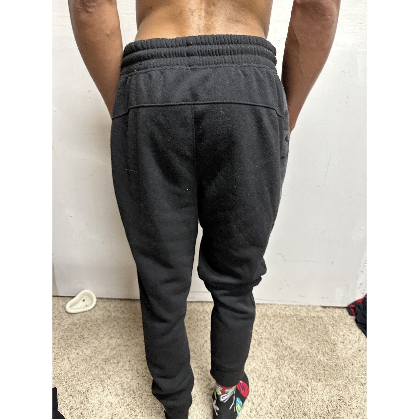 Men’s RBX Black Large With Camo Sweat Pants With Pockets