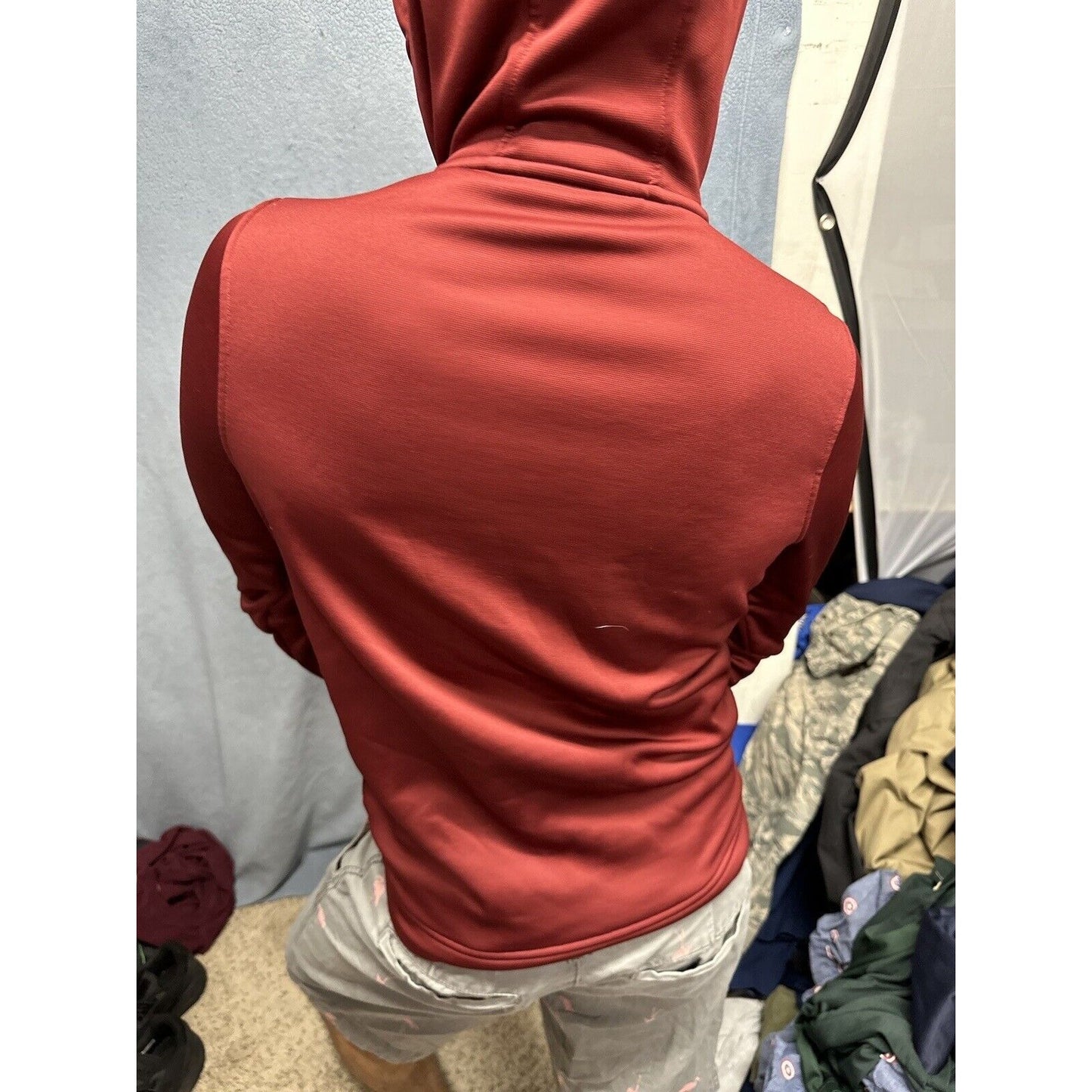 Men’s Maroon Pullover Hoodie Marine Corps Small Under Armour