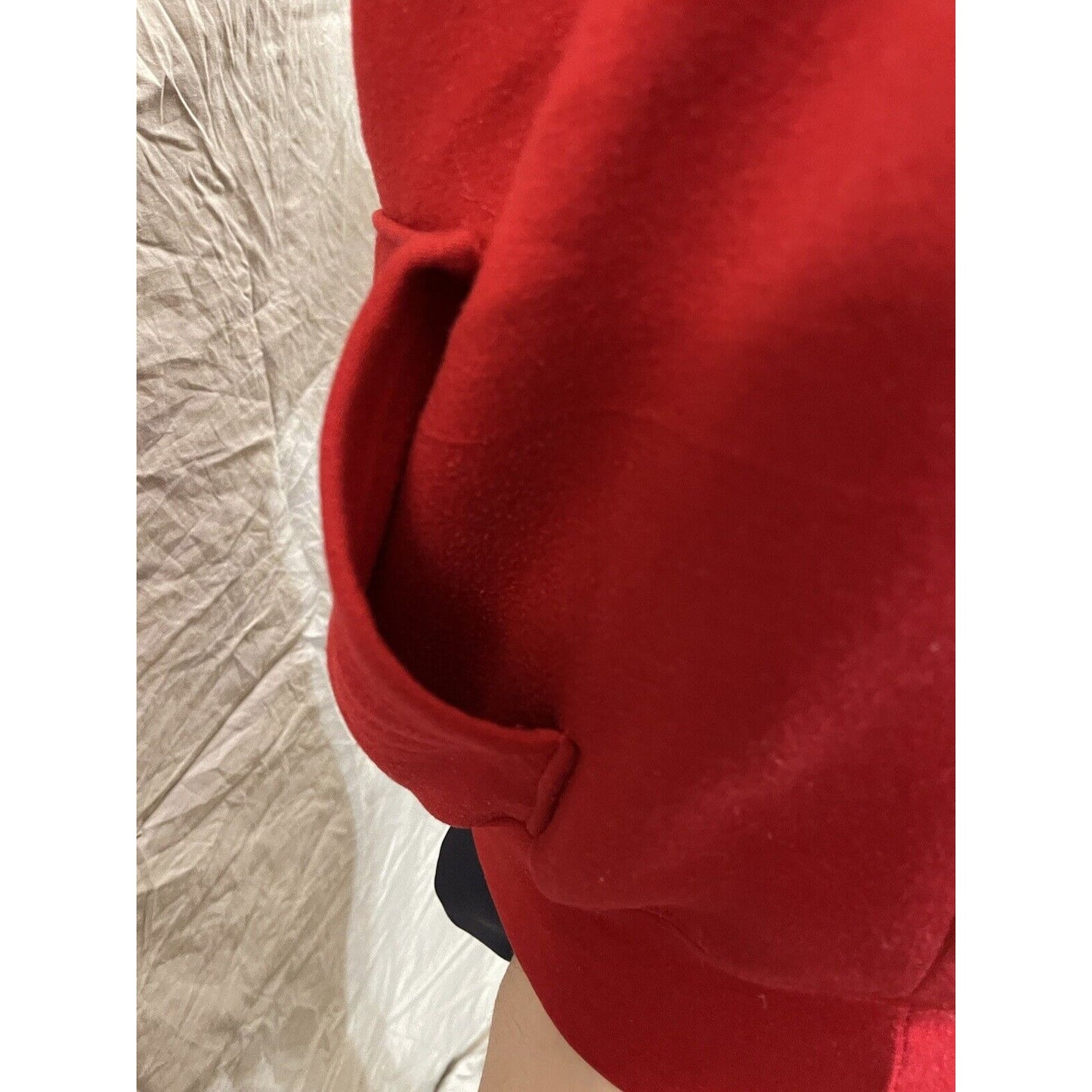 Men's DC large washington Dc red pullover hoodie
