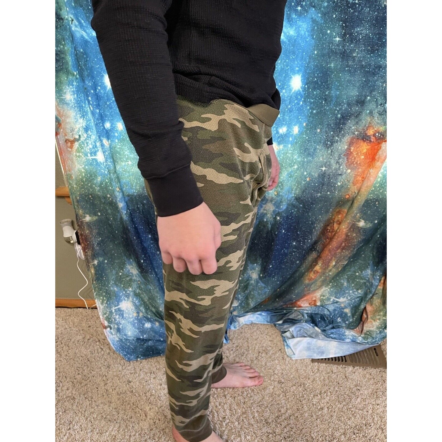 Men’s Large Camo Croft And Barrow sleepwear lounge thermals