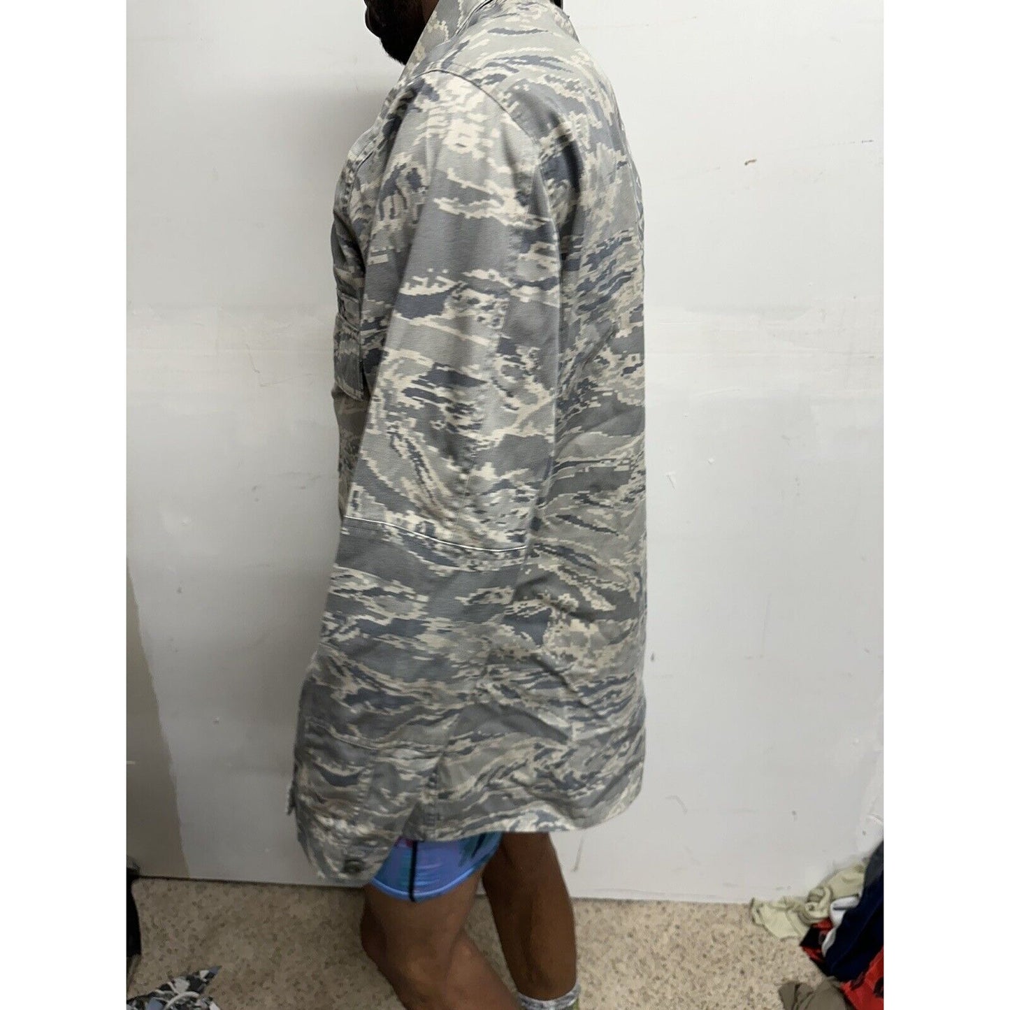 Men’s Civil Air Patrol USAF Abu Airman Battle Uniform Top Blouse Jacket 40XL