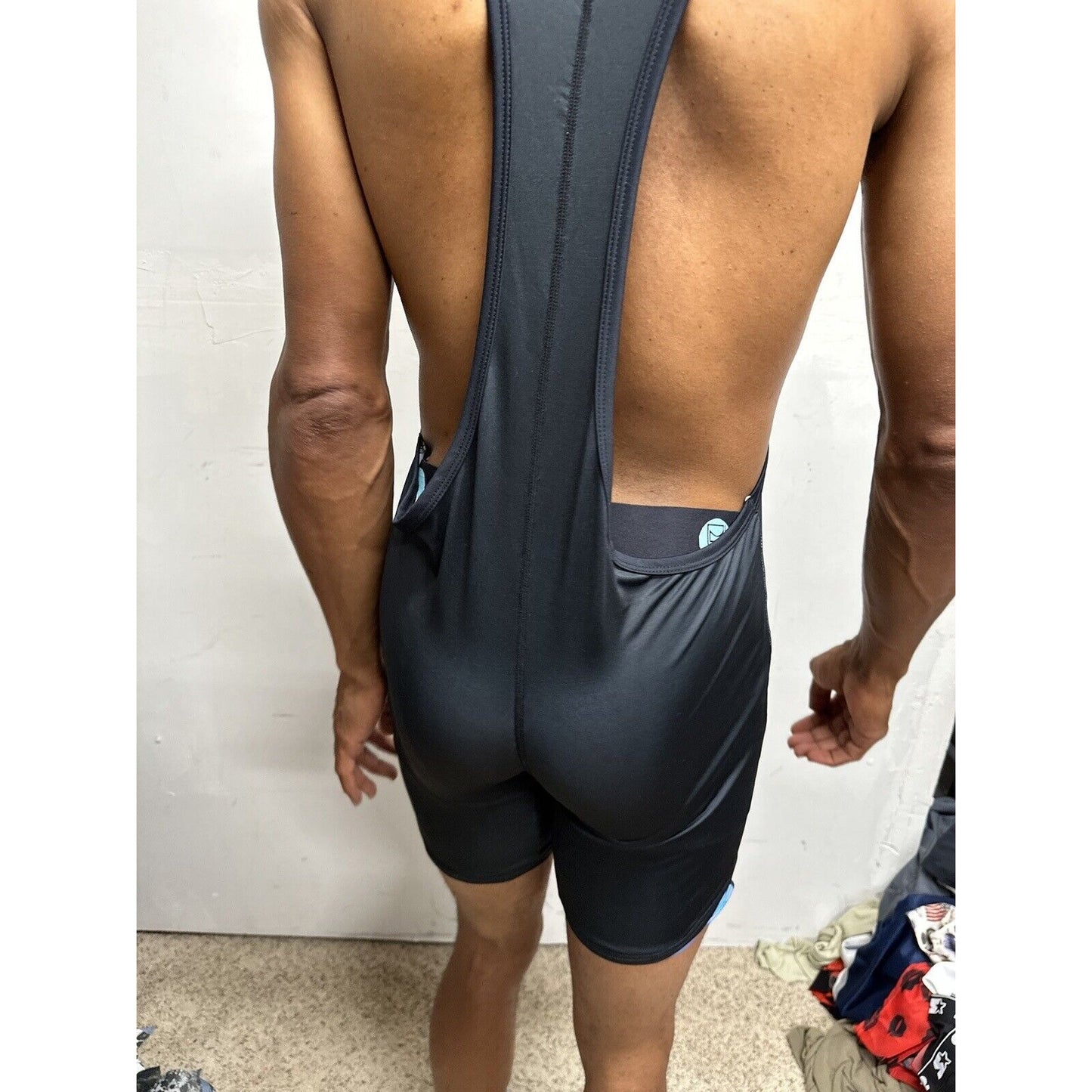 Men’s Tauwell XL Black Wrestling Singlet